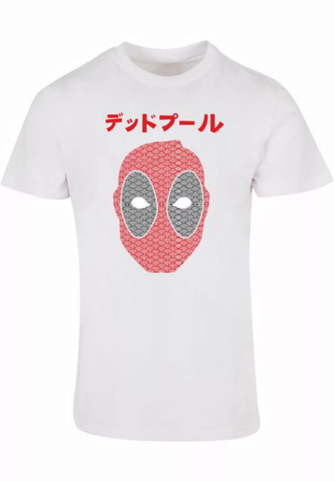 ABSOLUTE CULT T-Shirt ABSOLUTE CULT Herren Deadpool - Japanese Seigaiha Hea günstig online kaufen