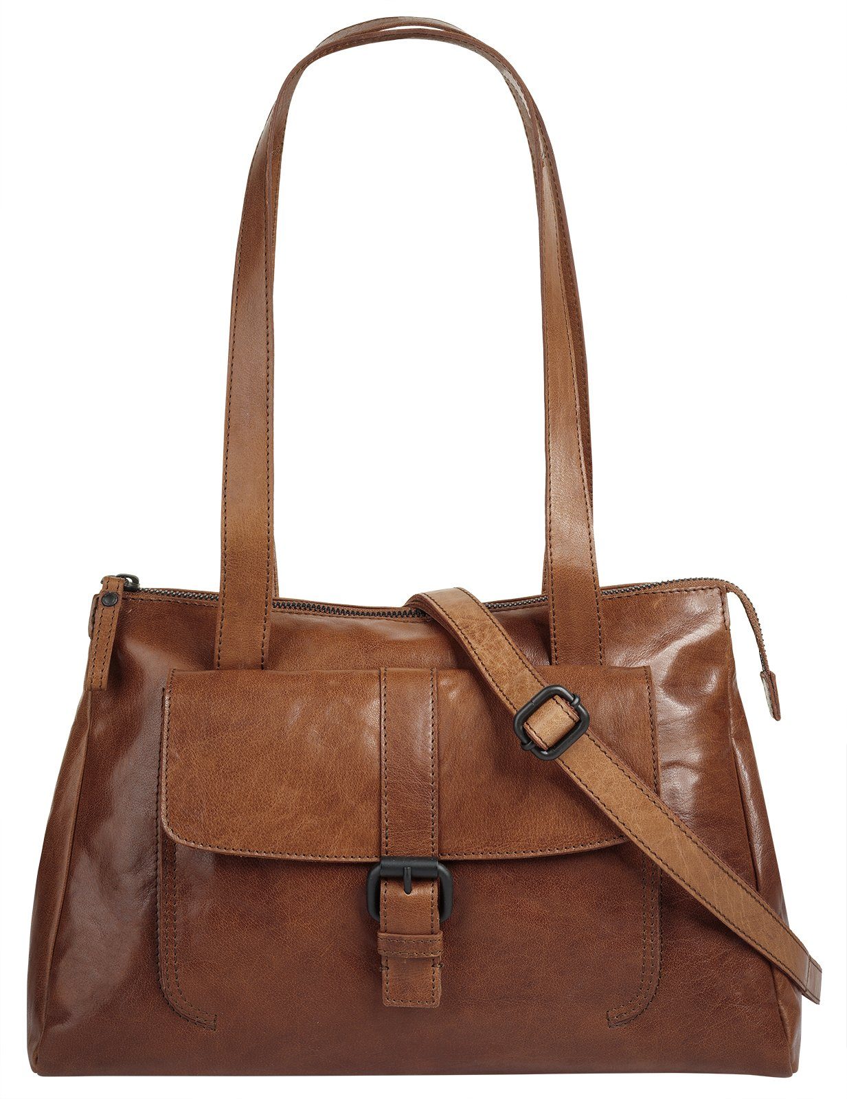 Spikes & Sparrow Henkeltasche, echt Leder günstig online kaufen