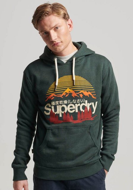 Superdry Kapuzensweatshirt CL GREAT OUTDOORS GRAPHIC HOOD günstig online kaufen