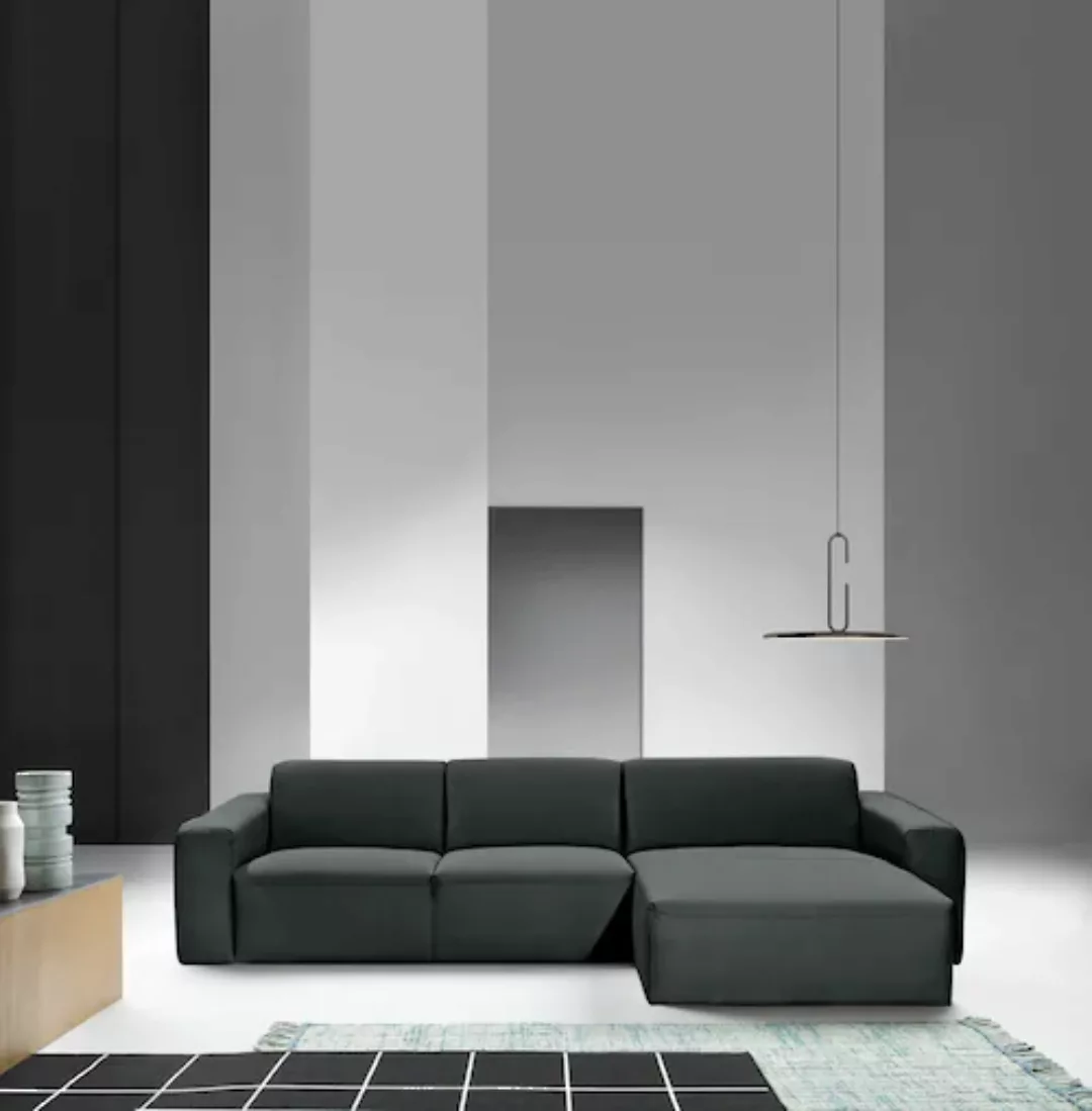 BETYPE Ecksofa "Be True, L-Form", mit zeitlosem Design und tiefer Sitzfläch günstig online kaufen