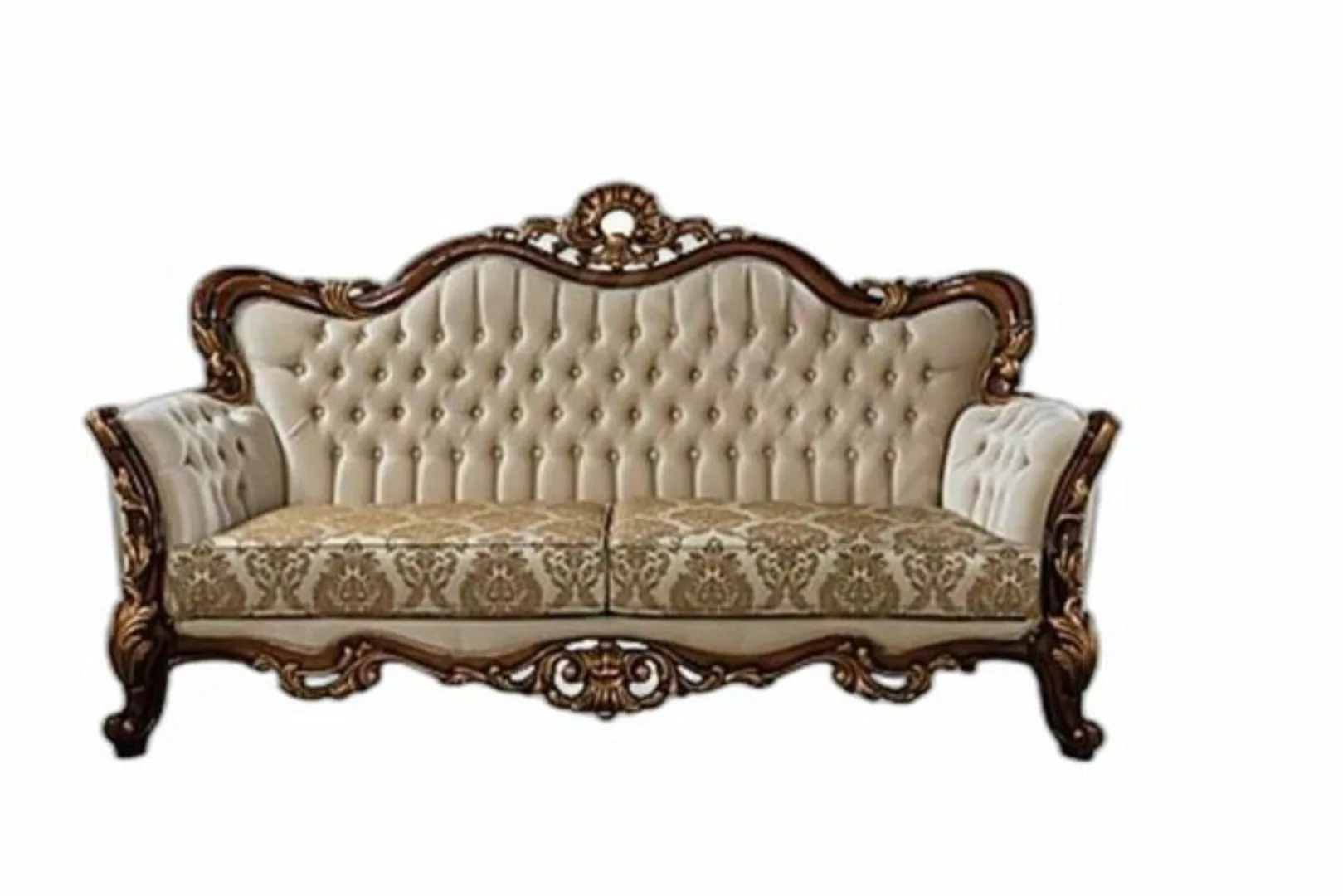 Xlmoebel Chesterfield-Sofa Chesterfield Barock Dreisitzer Möbel Sofa Couche günstig online kaufen