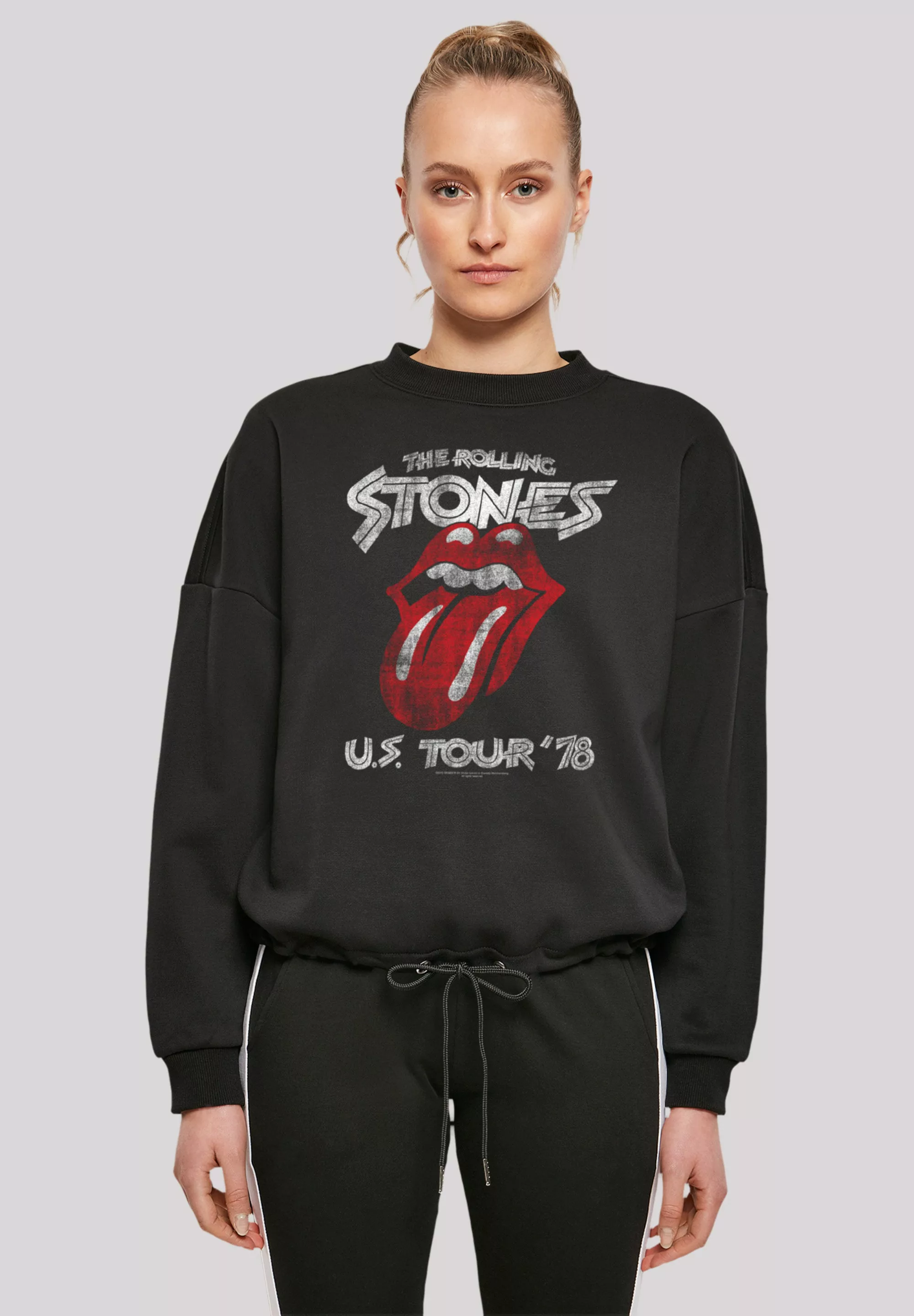 F4NT4STIC Sweatshirt "The Rolling Stones US Tour 78", Print günstig online kaufen