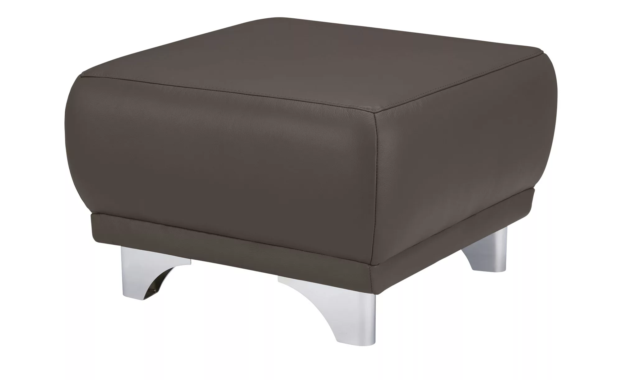 Hocker  Maranello ¦ braun ¦ Maße (cm): B: 66 H: 43 T: 66.0 Polstermöbel > H günstig online kaufen