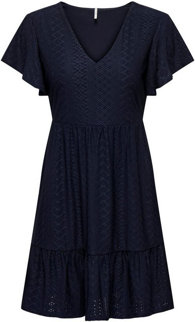 ONLY Jerseykleid ONLSANDRA S/S V-NECK DRESS JRS günstig online kaufen