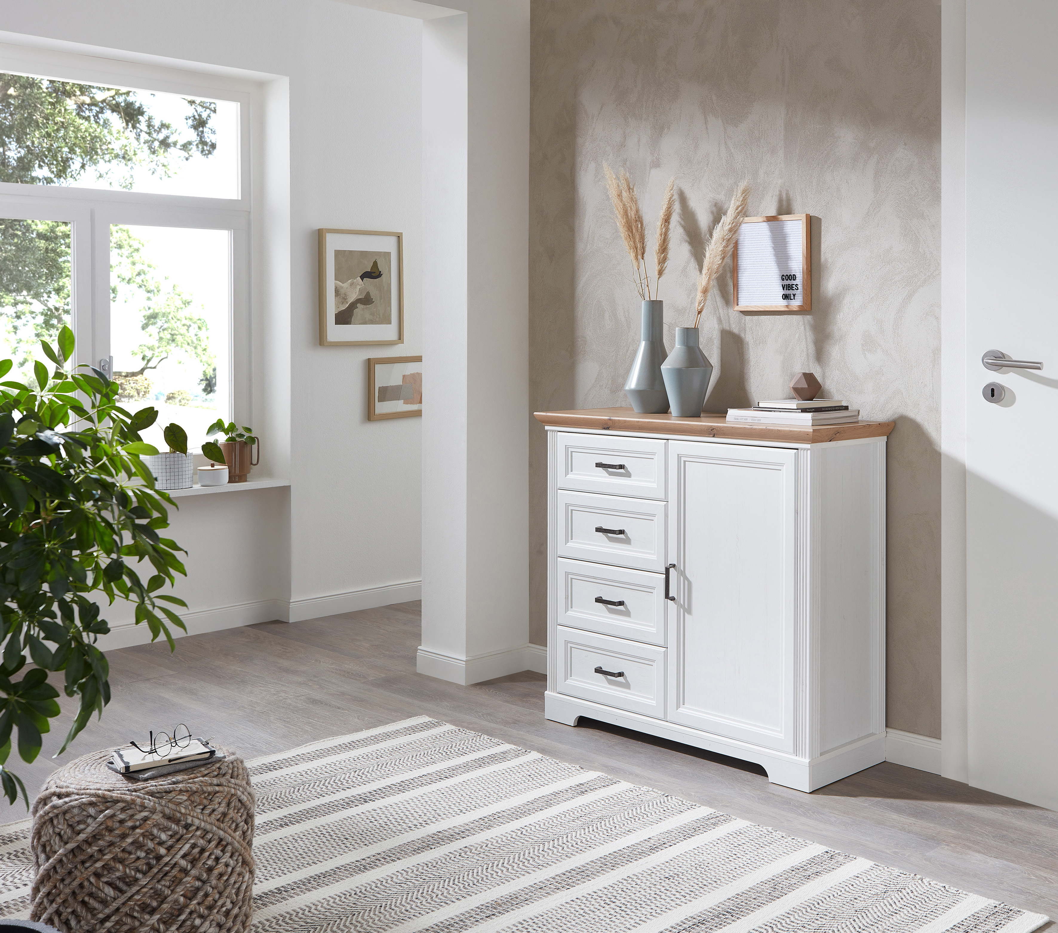 Innostyle Kommode "Jasmin", Breite 115 cm günstig online kaufen