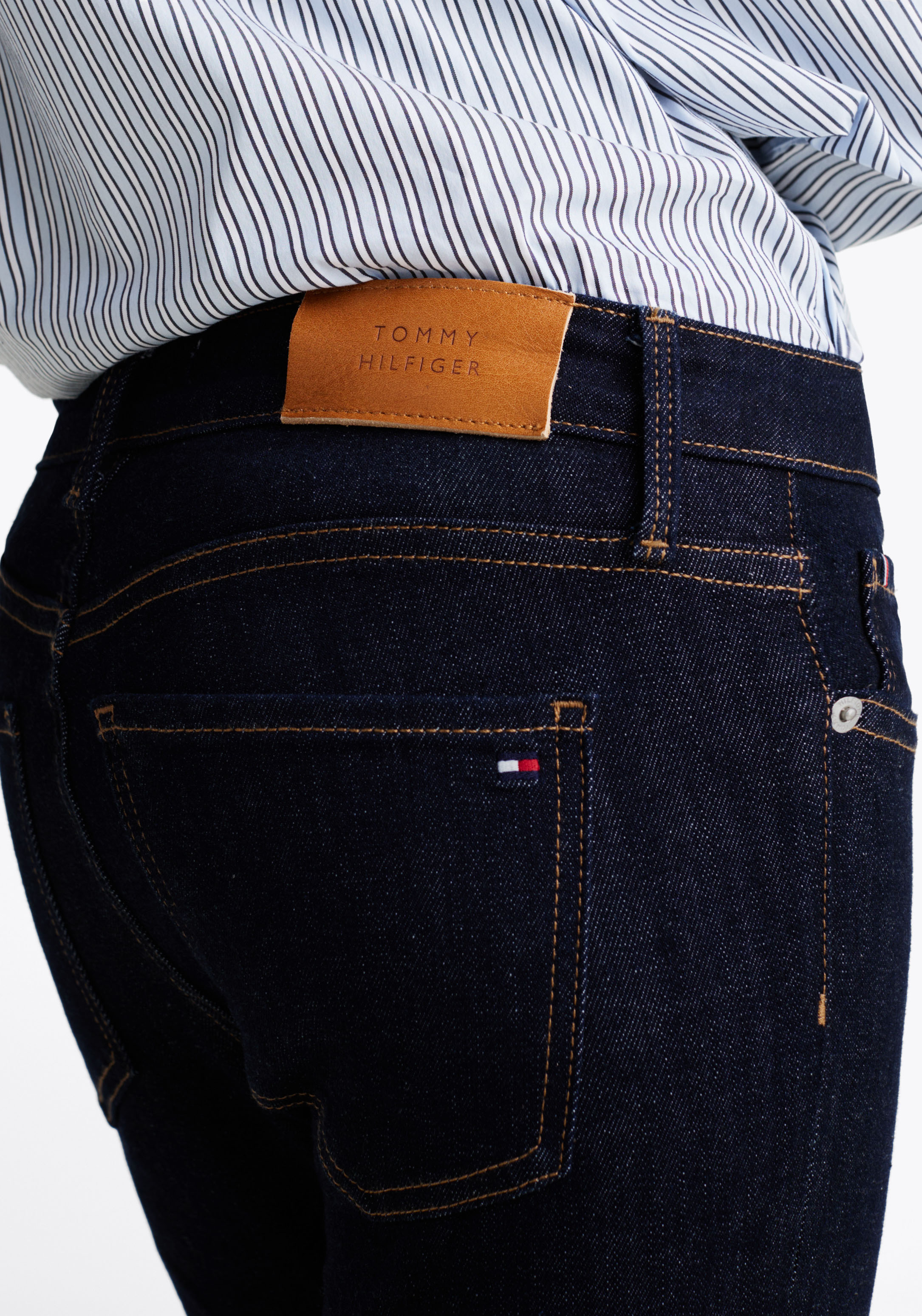 Tommy Hilfiger Skinny-fit-Jeans "HERITAGE COMO SKINNY RW", (TH FLEX COMO SK günstig online kaufen