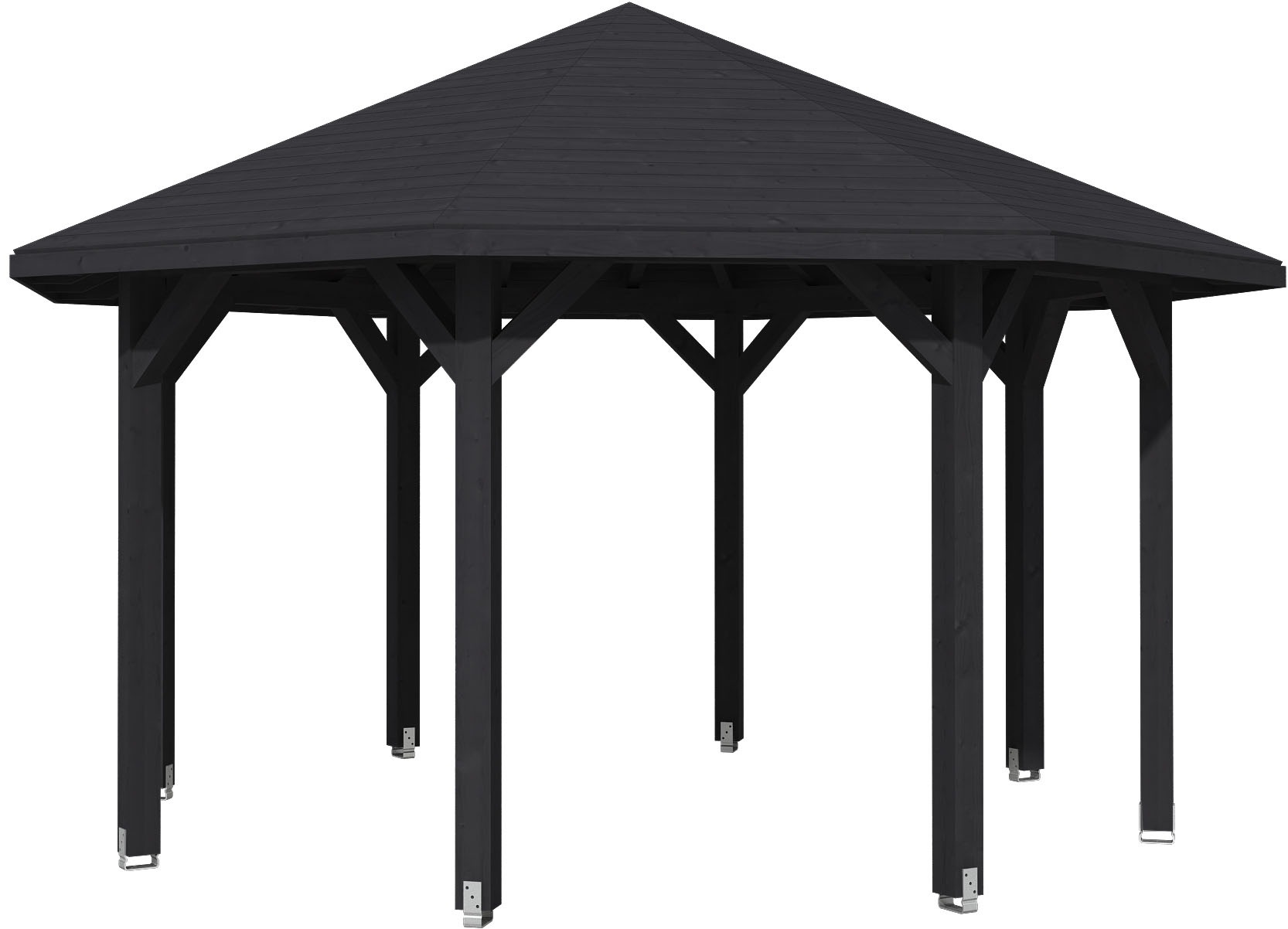 Skanholz Pavillon "Nice 2", 8-Eck, BxT: 484x484 cm günstig online kaufen