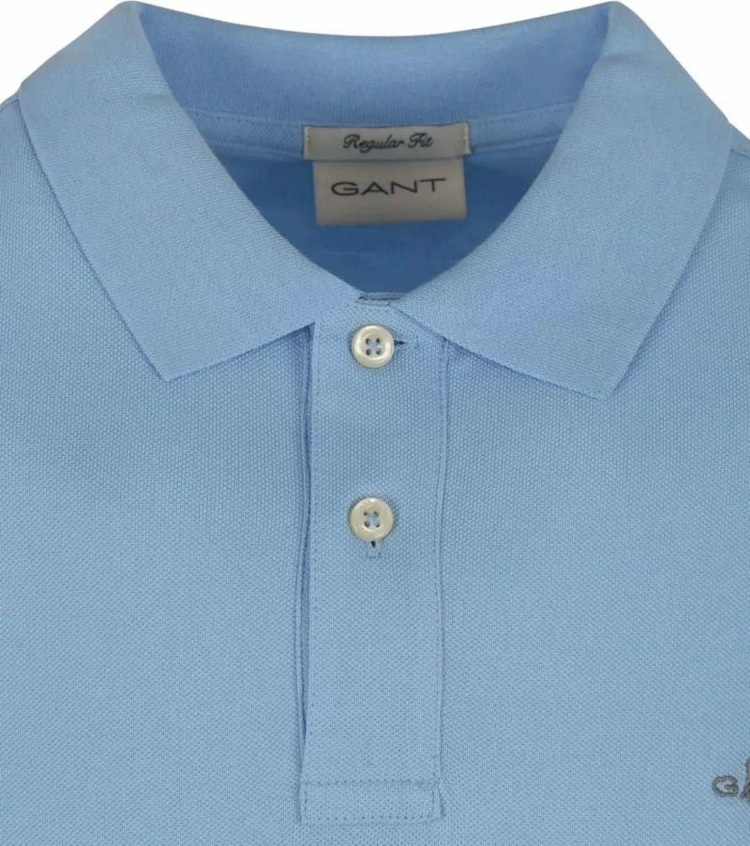 Gant Contrast Piqué Poloshirt Navy - Größe XL günstig online kaufen