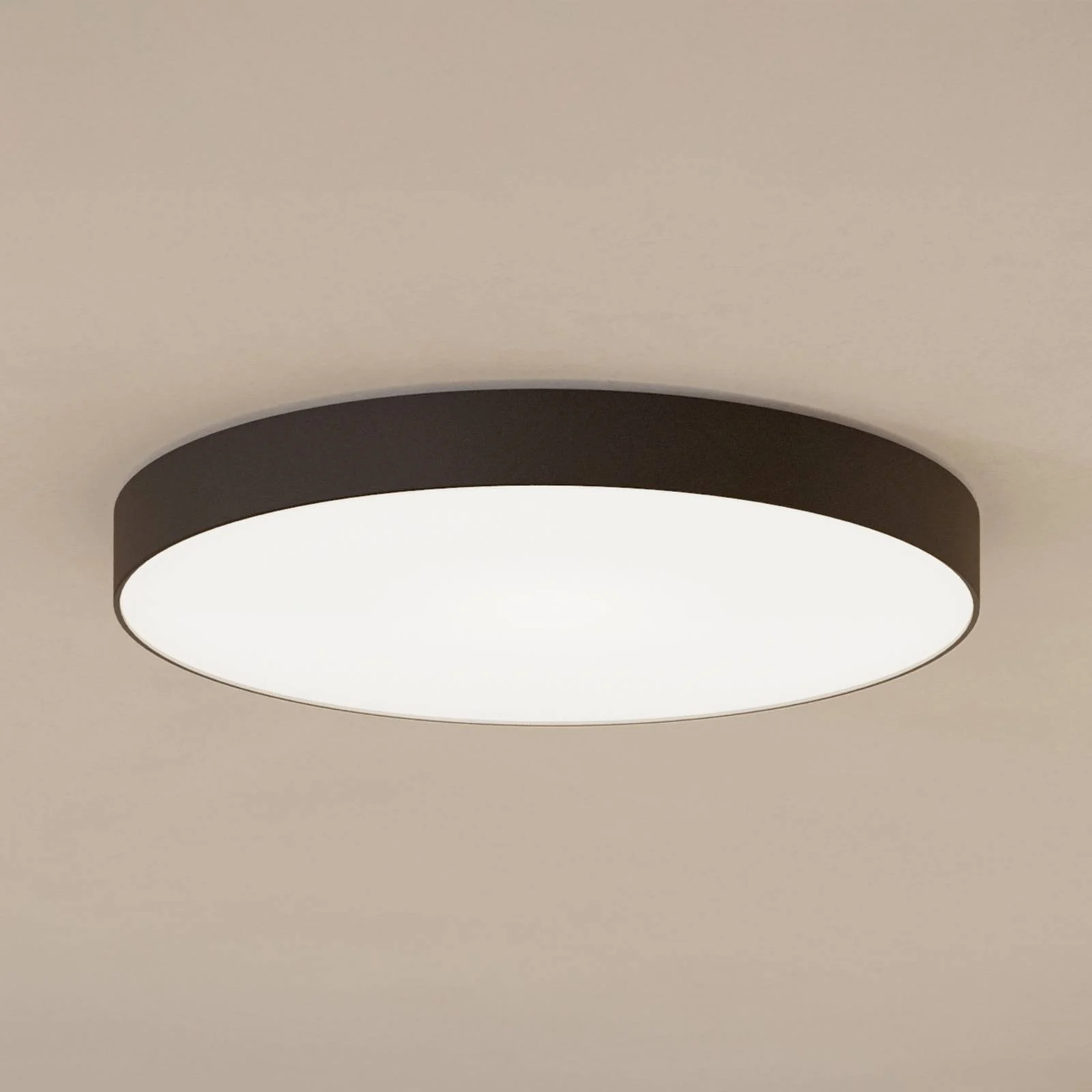 EGLO connect Smart-LED-Deckenlampe Gallizzi-Z, schwarz,Ø69cm günstig online kaufen