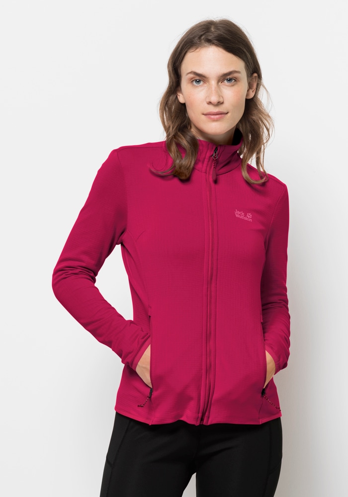 Jack Wolfskin Fleecejacke "PEAK GRID FLEECE W" günstig online kaufen