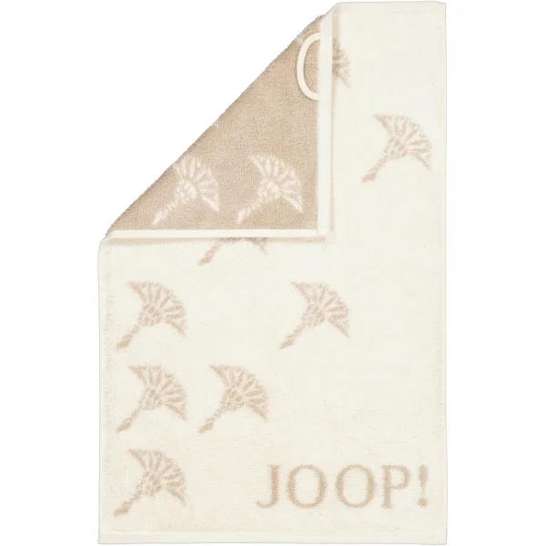 JOOP Move Faded Cornflower 1691 - Farbe: sand - 37 - Gästetuch 30x50 cm günstig online kaufen