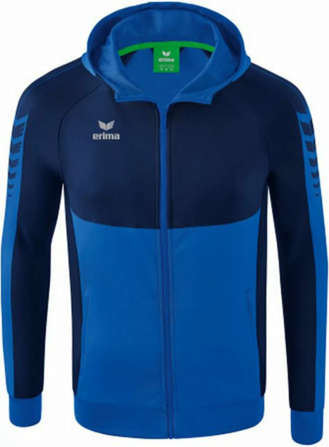 Erima Sweatshirt SIX WINGS training jacket with hood NEW ROYAL/NEW NAVY günstig online kaufen