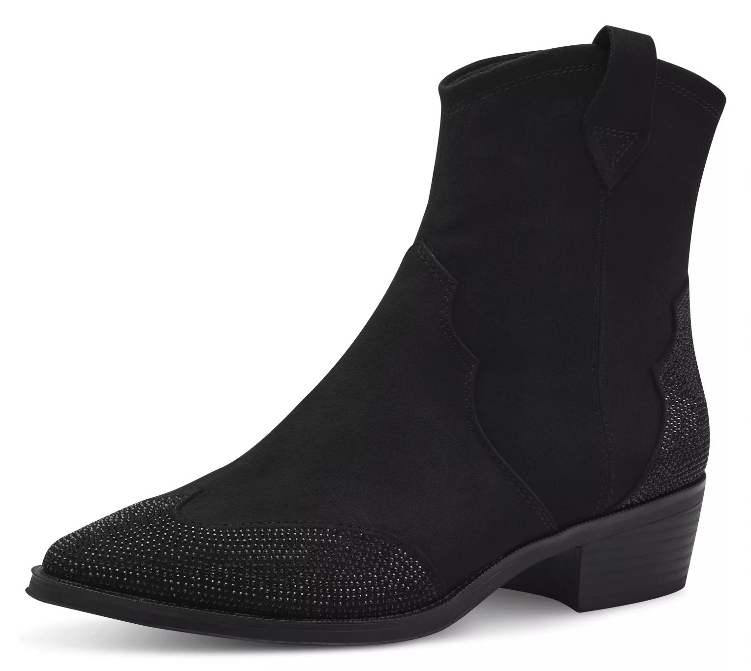 Marco Tozzi Cowboy Boots Damen schwarz günstig online kaufen