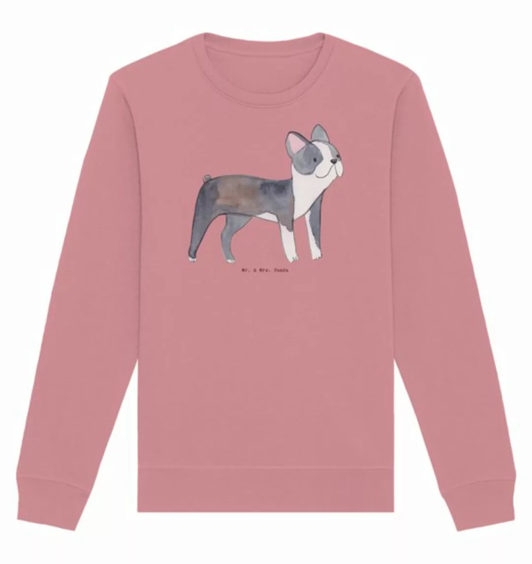 Mr. & Mrs. Panda Longpullover Größe S Boston Terrier Moment - Canyon Pink - günstig online kaufen