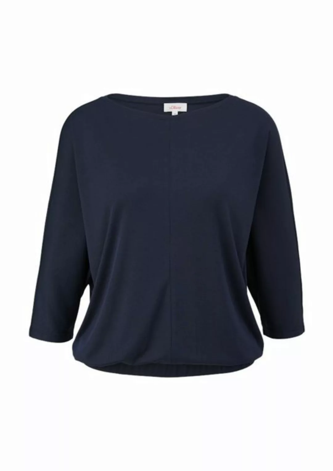 s.Oliver 3/4-Arm-Shirt O-Shape-Shirt mit Fledermausarm günstig online kaufen