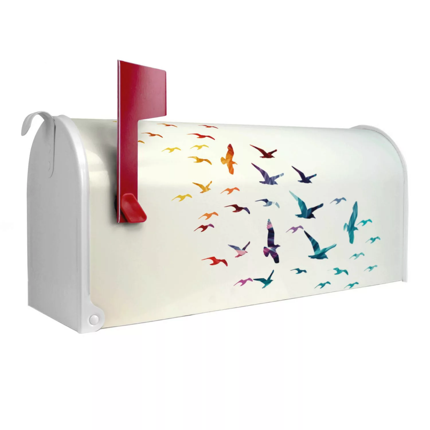 Banjado Amerikanischer Briefkasten Weiß 48x22x16cm US Mailbox Letterbox Pos günstig online kaufen