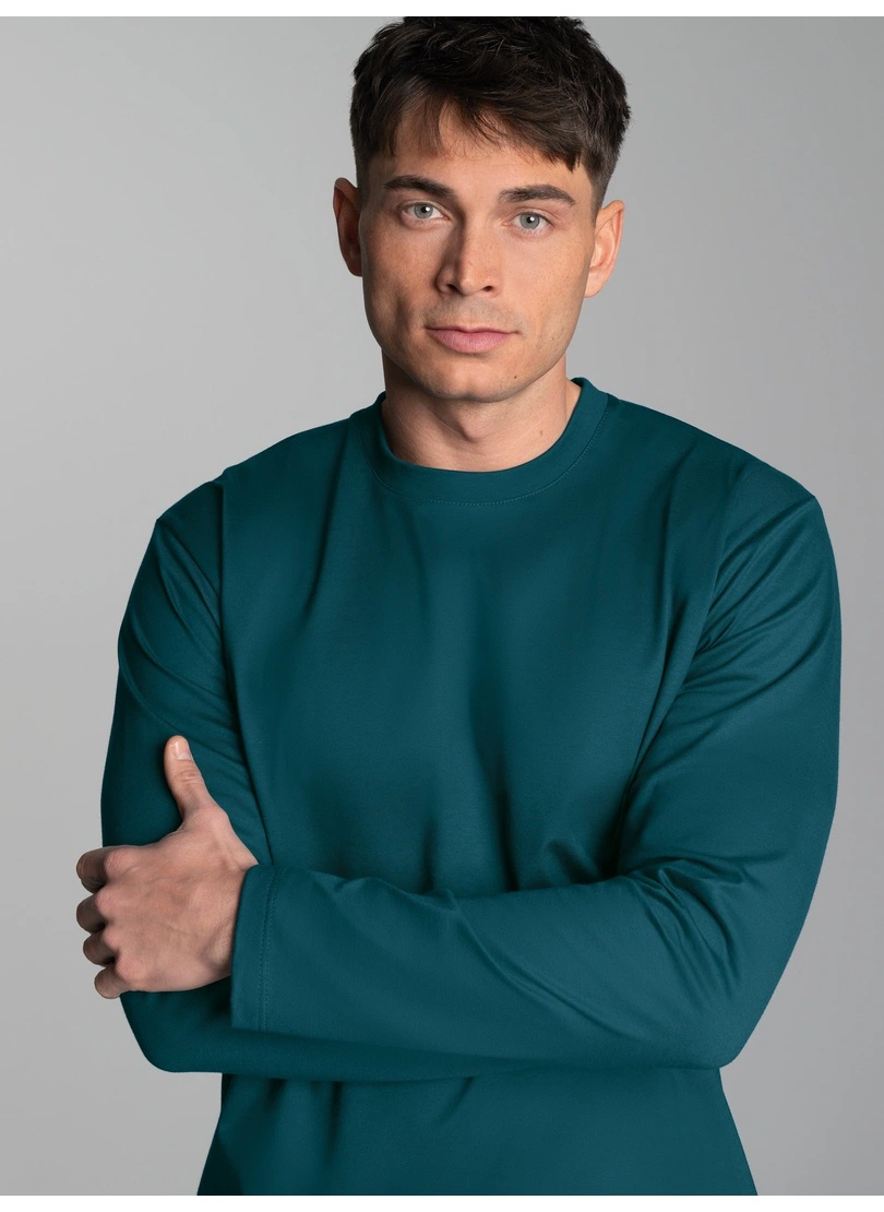 Trigema T-Shirt "TRIGEMA Langarmshirt aus 100% Baumwolle", (1 tlg.) günstig online kaufen