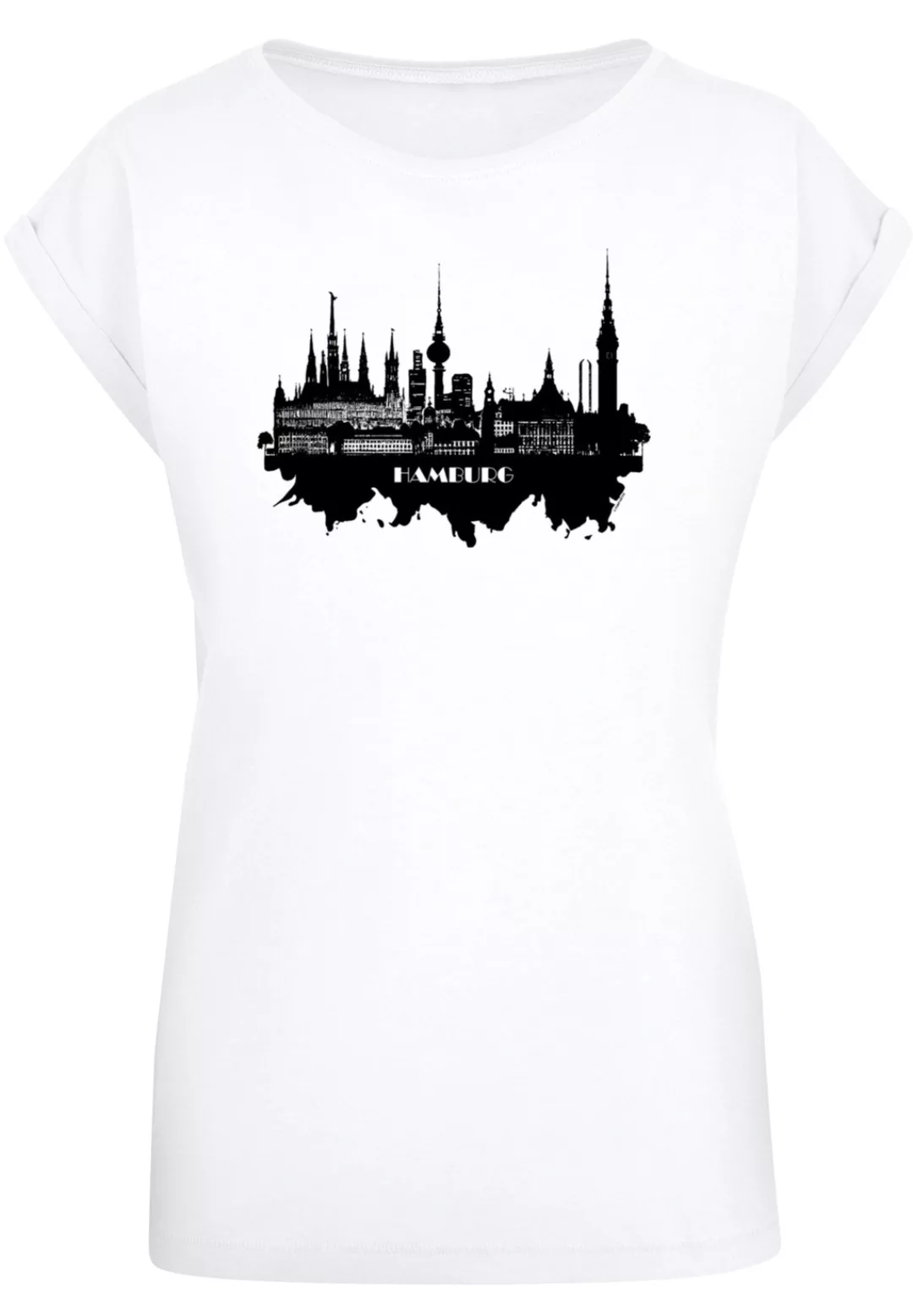 F4NT4STIC T-Shirt "Cities Collection - Hamburg skyline", Print günstig online kaufen