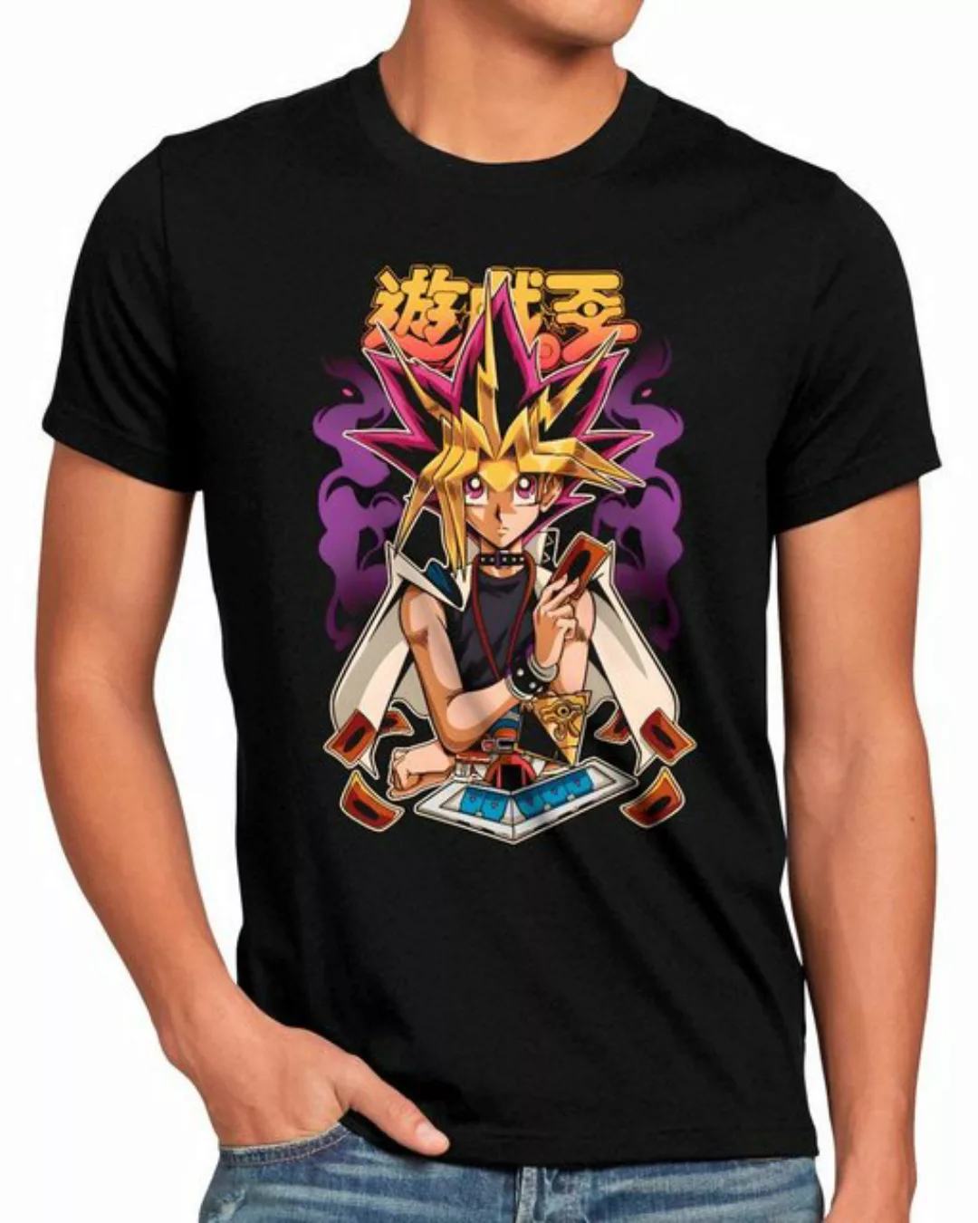 style3 Print-Shirt Herren T-Shirt Pharaoh Pride Yu-Gi-Oh japan anime manga günstig online kaufen