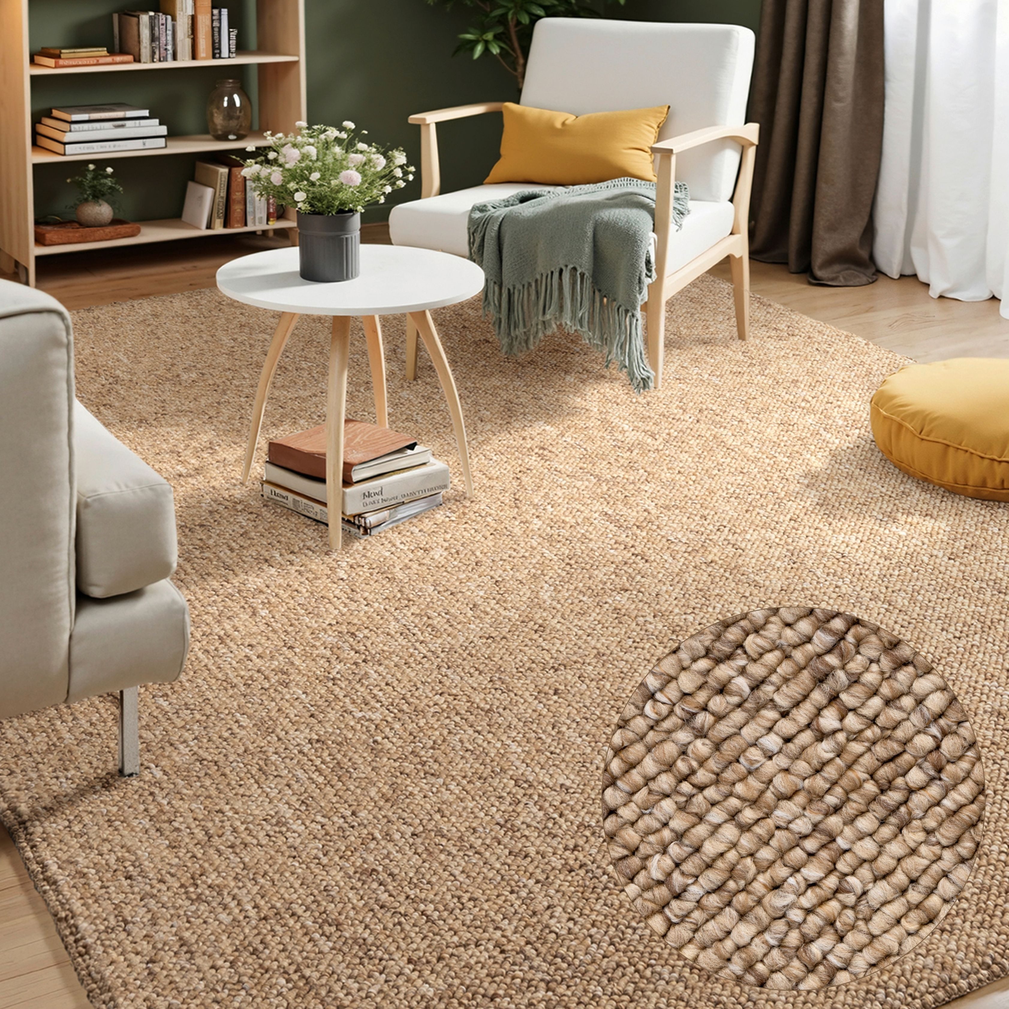 ELLE DECORATION Teppich »Rocco«, rechteckig, 10 mm Höhe, Nachhaltig, Läufer günstig online kaufen