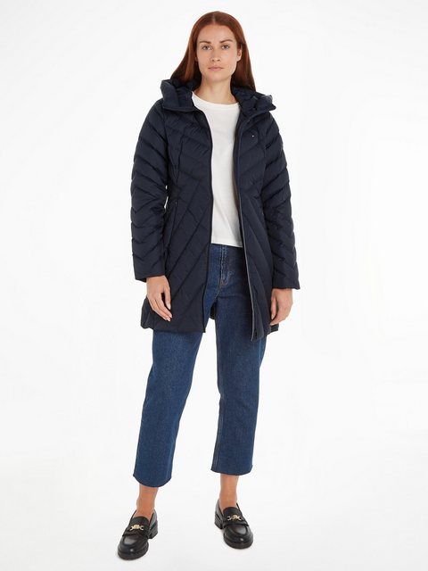 Tommy Hilfiger Steppmantel "CHEVRON MW PADDED COAT", mit mittelstarker Watt günstig online kaufen