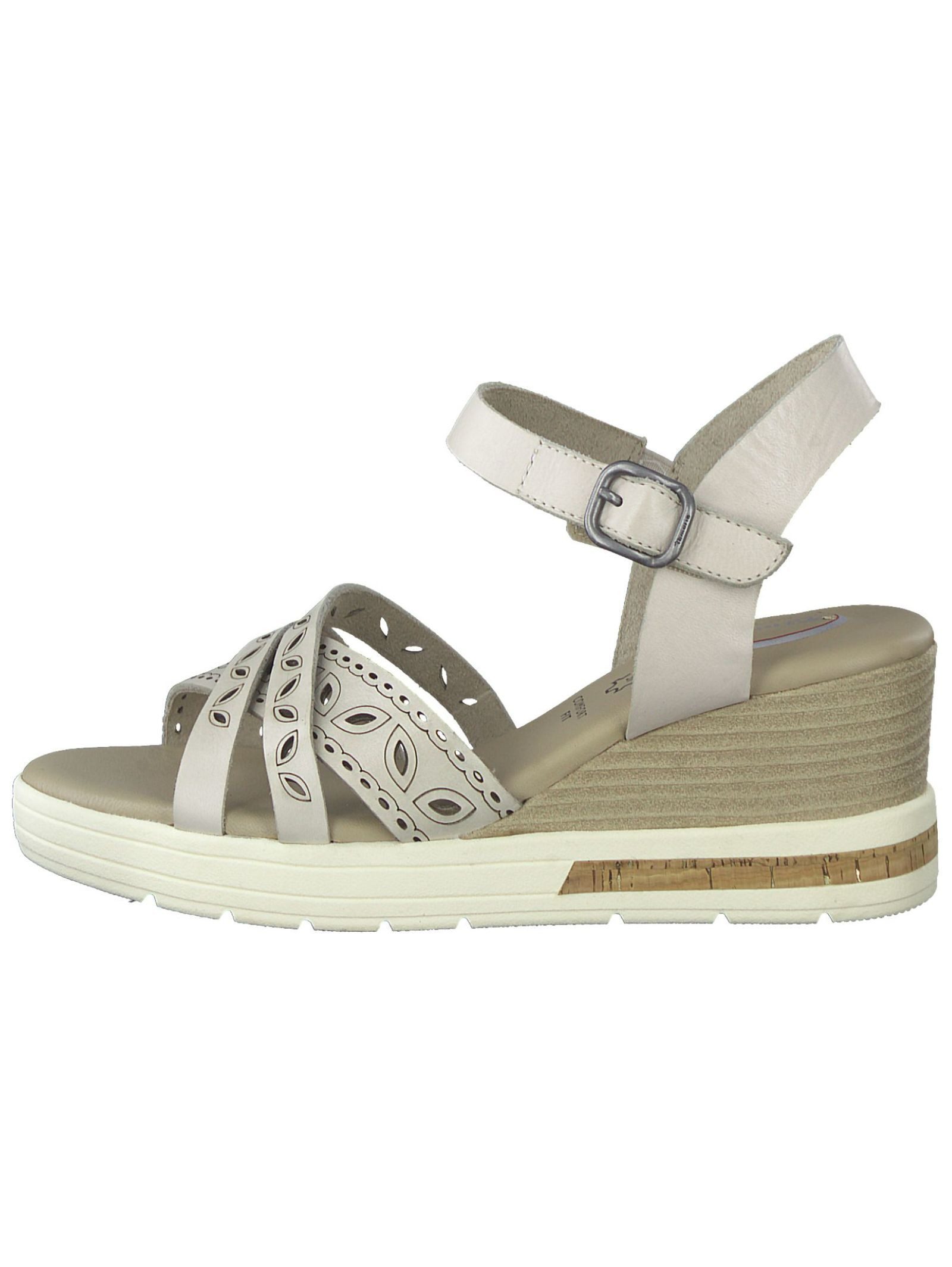 Tamaris Tamaris Sandalen Leder Keilsandalette günstig online kaufen