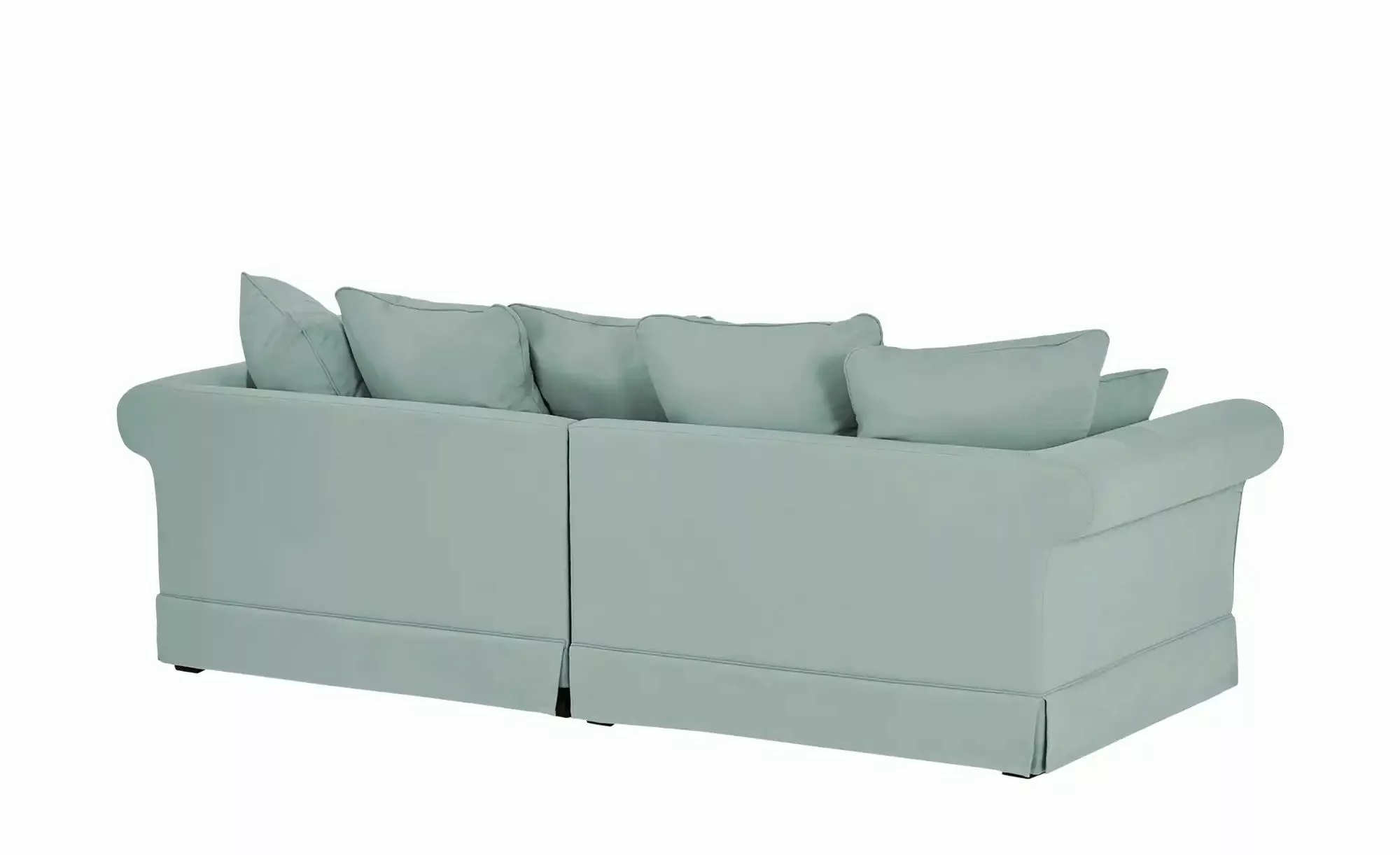 Hussensofa  Hampton ¦ blau ¦ Maße (cm): B: 264 H: 70 T: 111 Polstermöbel > günstig online kaufen