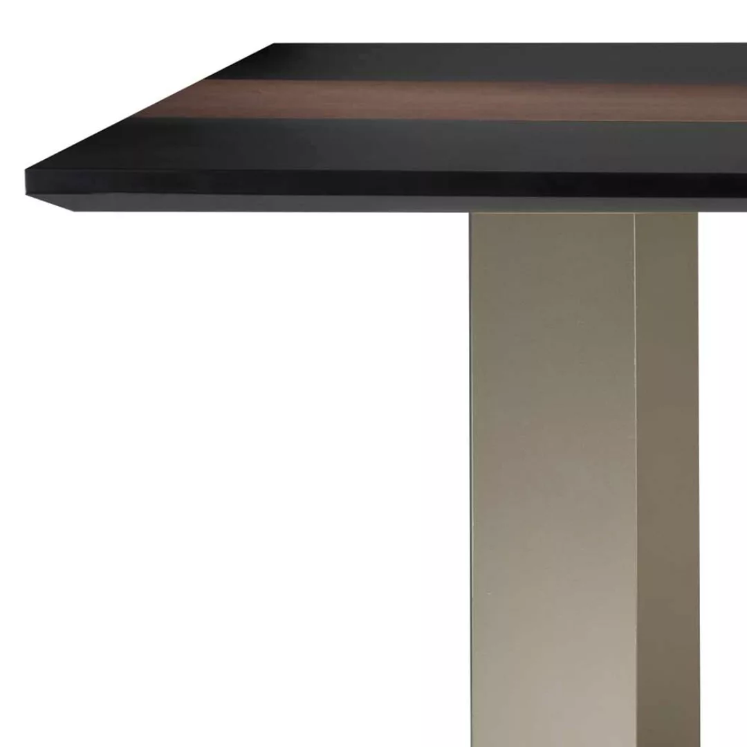 Esszimmer Tisch in modernem Design Bügelgestell günstig online kaufen