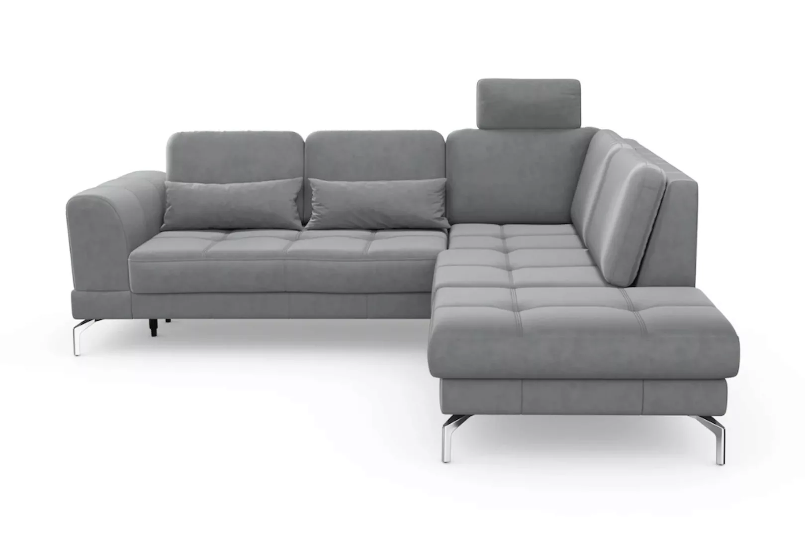 sit&more Ecksofa "Bendigo L-Form", inklusive Sitztiefenverstellung, Bodenfr günstig online kaufen