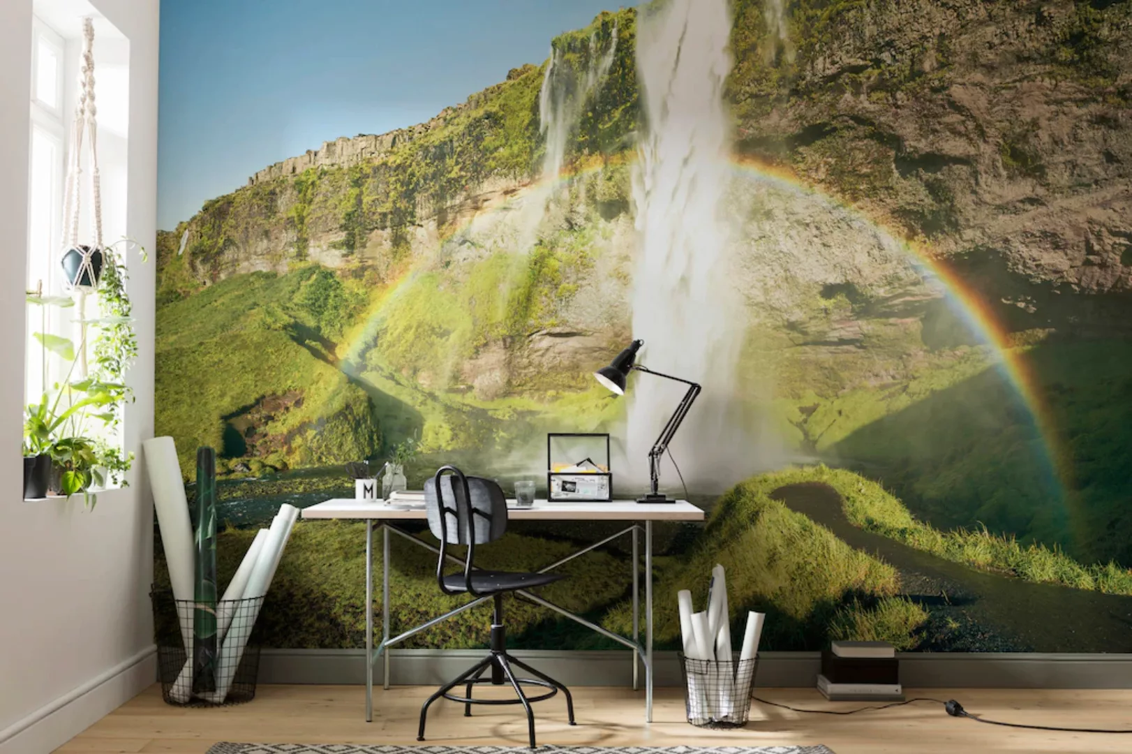 KOMAR Vlies Fototapete - Power of Iceland - Größe 450 x 280 cm mehrfarbig günstig online kaufen