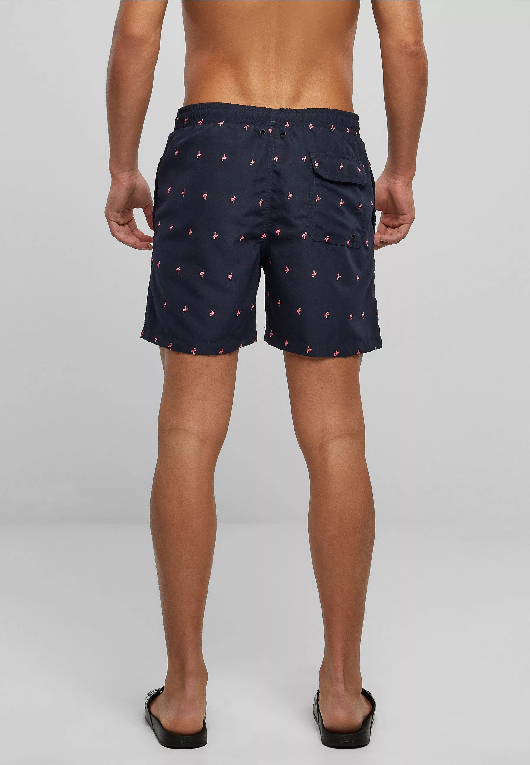 URBAN CLASSICS Badeshorts "Urban Classics Herren Embroidery Swim Shorts" günstig online kaufen