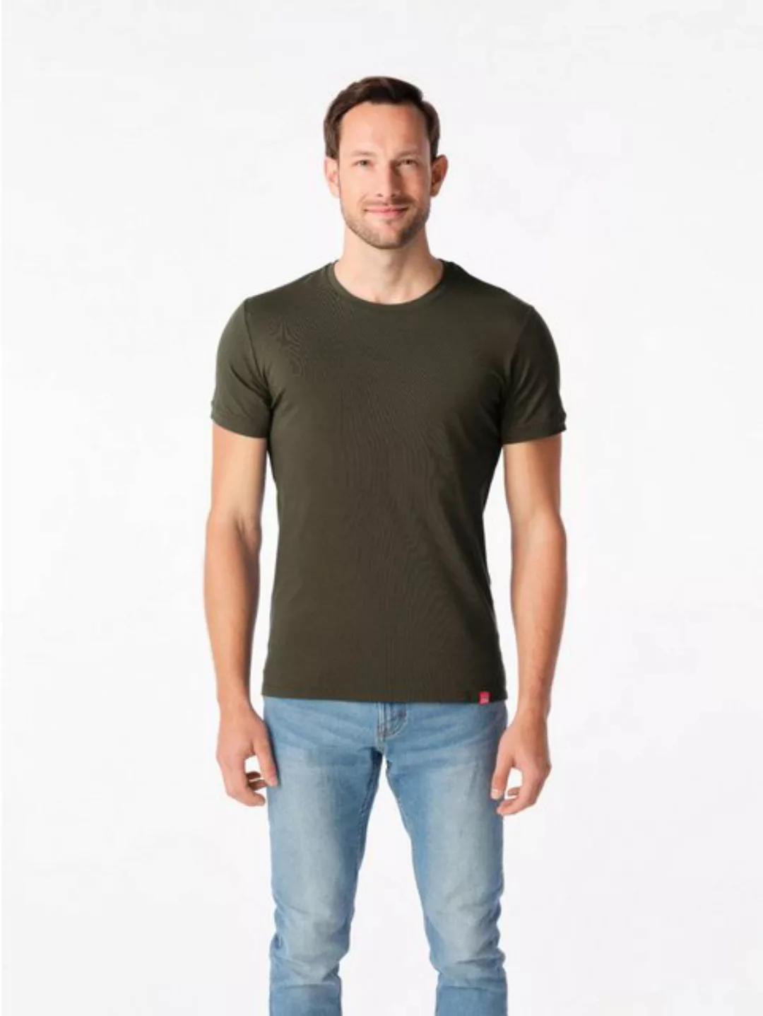 CityZen T-Shirt Antischweiß Herren Slim-Fit Shirt CityZen® - Rundhals günstig online kaufen