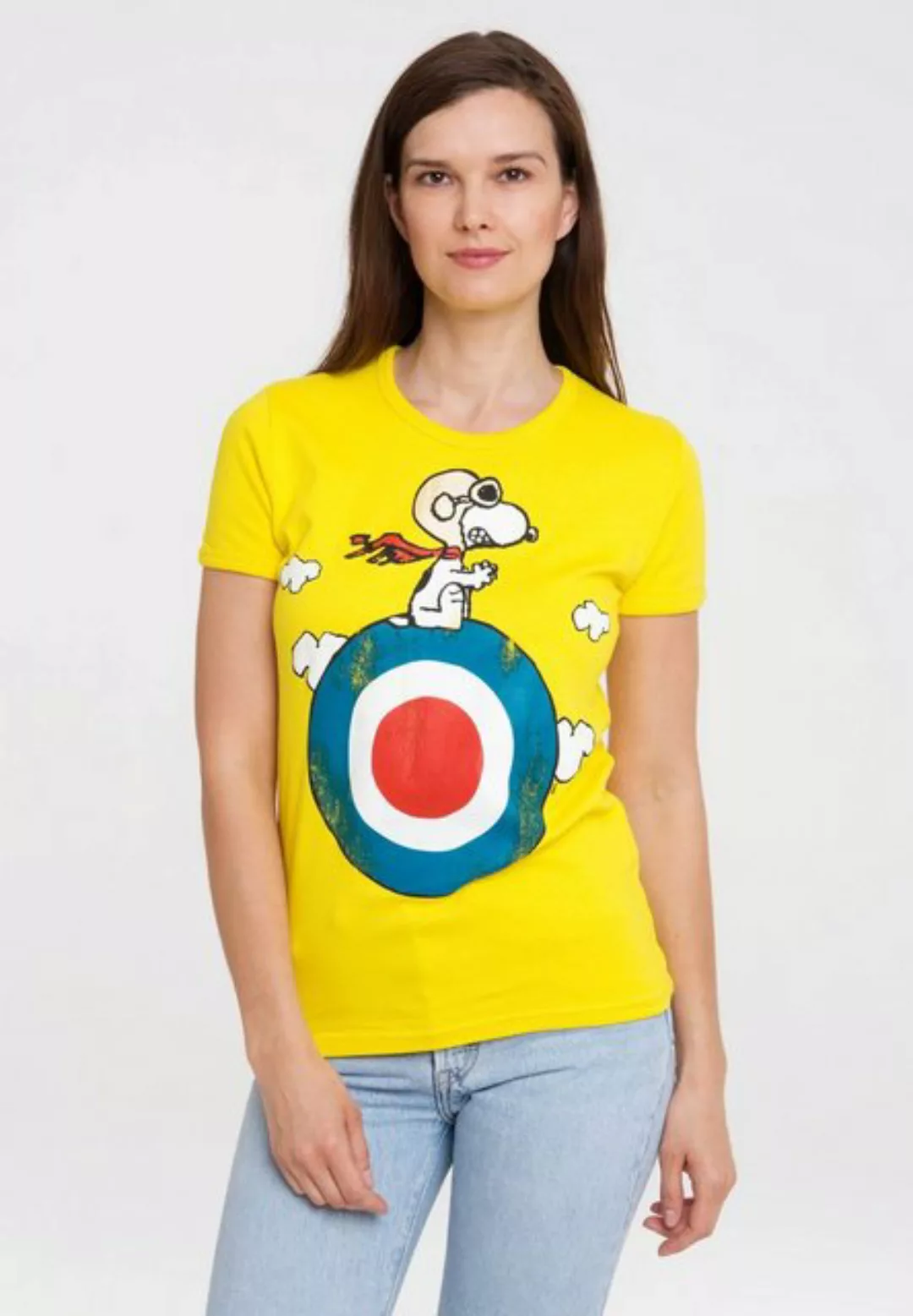 LOGOSHIRT T-Shirt "Snoopy", mit lizenziertem Originaldesign günstig online kaufen