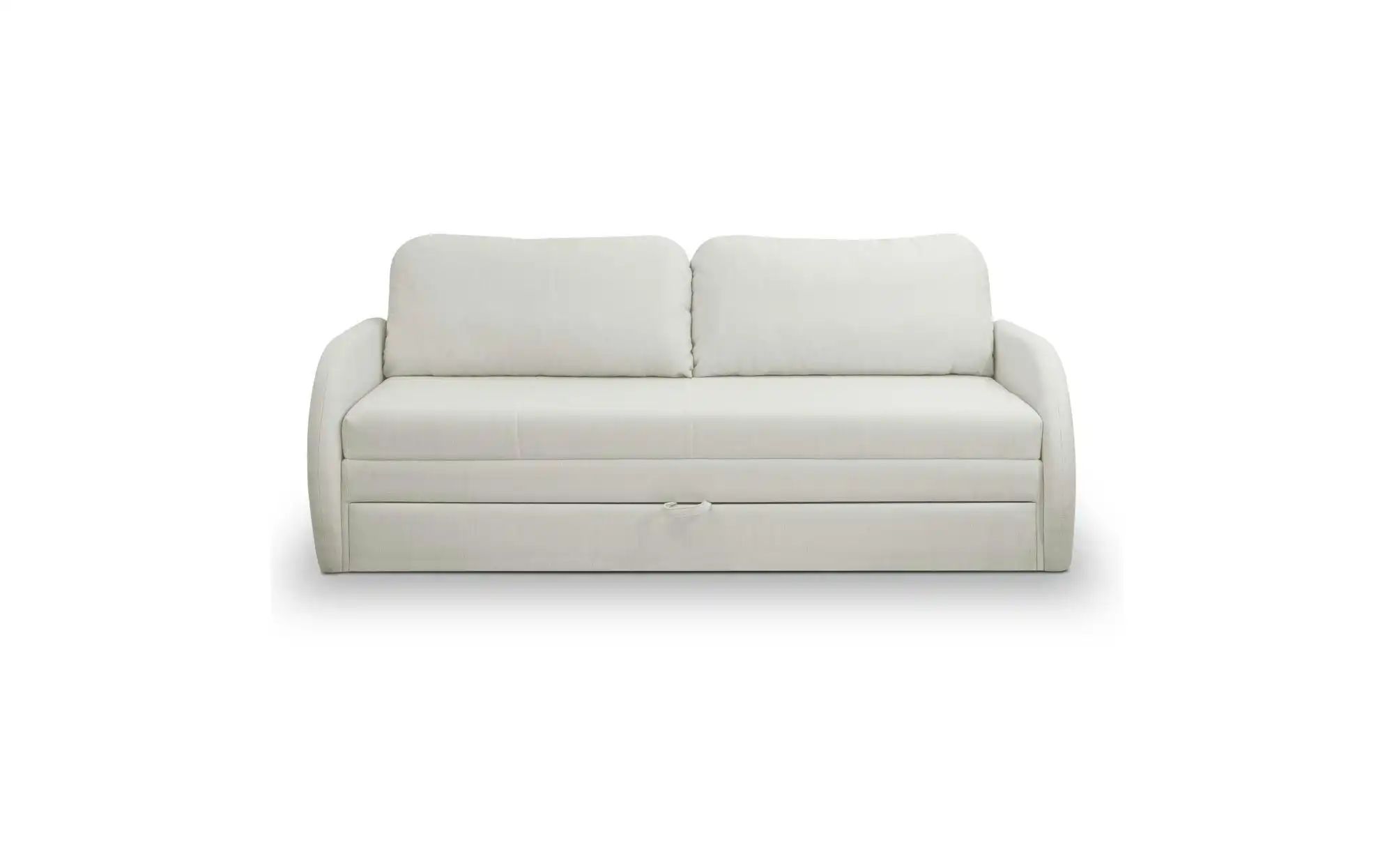 Einzelsofa mit Schlaffunktion Diego ¦ creme ¦ Maße (cm): B: 221 H: 90 Polst günstig online kaufen
