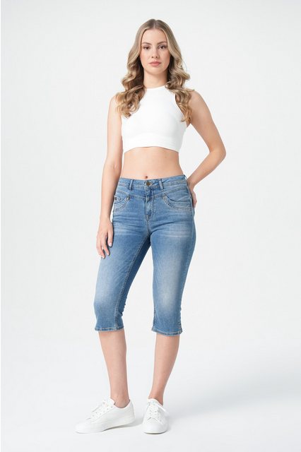 Miracle of Denim 5-Pocket-Jeans Rea Capri (1-tlg) günstig online kaufen