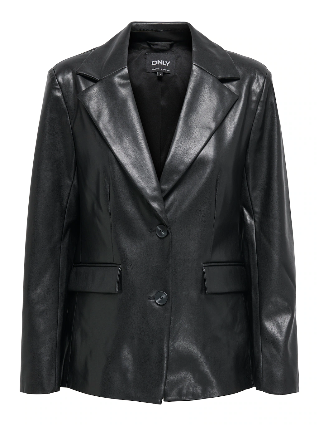 ONLY Lederblazer "ONLVERONA FAUX LEATHER FIT BLAZER CC OTW" günstig online kaufen