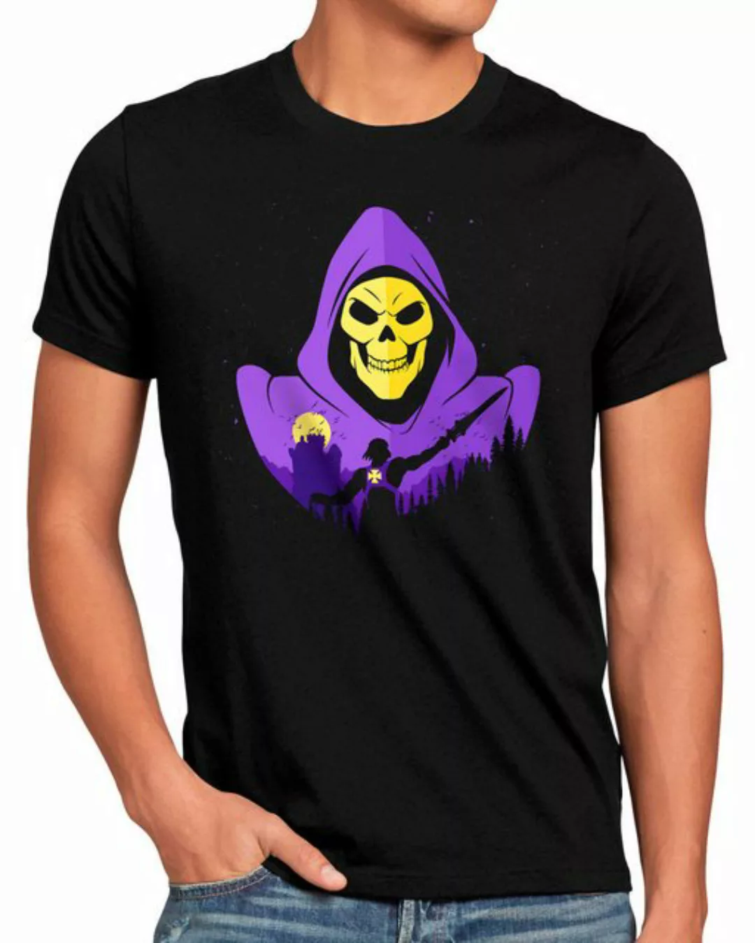 style3 Print-Shirt Herren T-Shirt Grayskull Eternia he-man skeletor masters günstig online kaufen