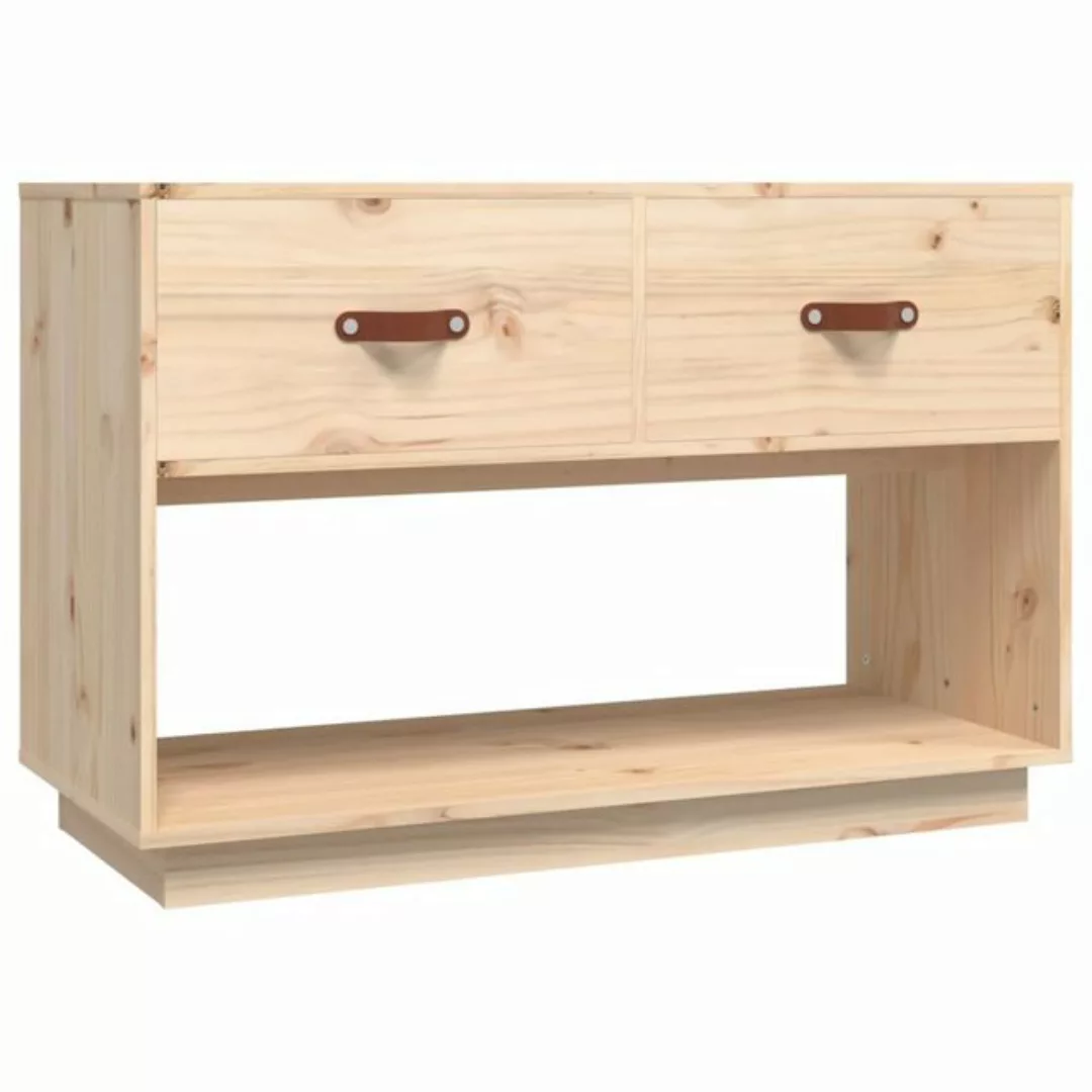 furnicato TV-Schrank 90x40x60 cm Massivholz Kiefer günstig online kaufen