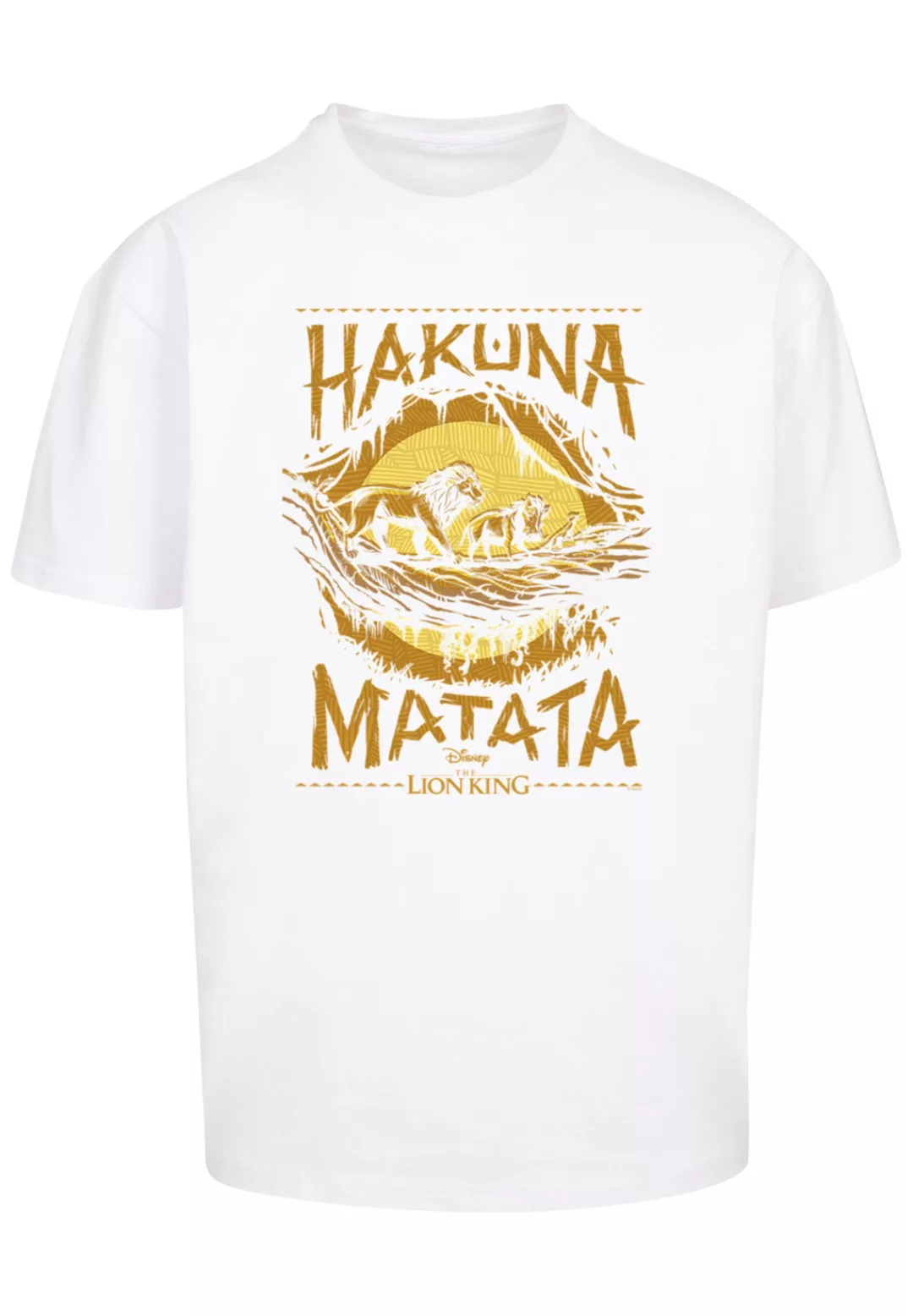 F4NT4STIC T-Shirt "König der Löwen Film Hakuna Matata", Print günstig online kaufen