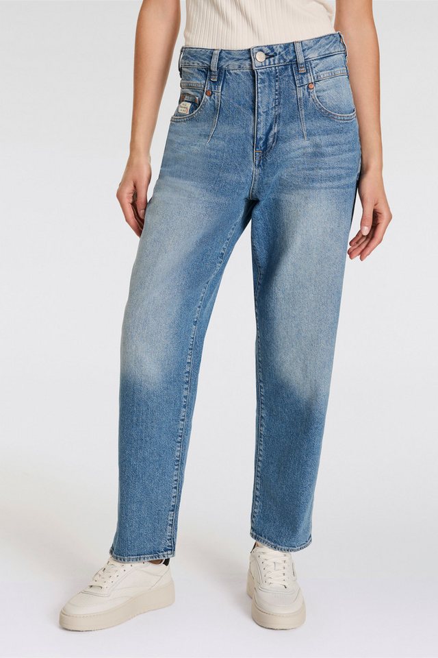 Herrlicher Straight-Jeans Brooke Recycled Denim Light krempelbar günstig online kaufen