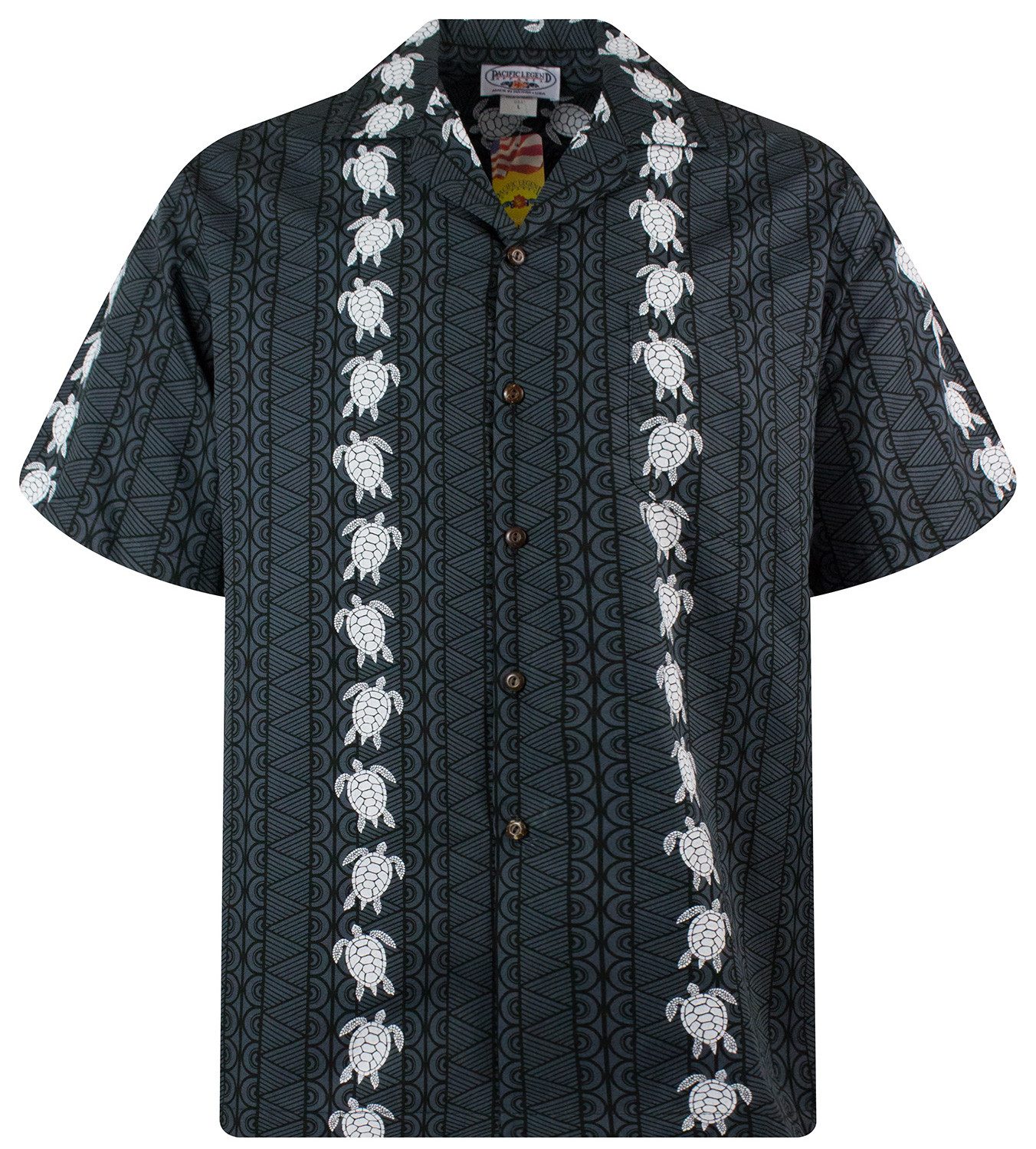 Pacific Legend Hawaiihemd Turtle Vertikal Original günstig online kaufen