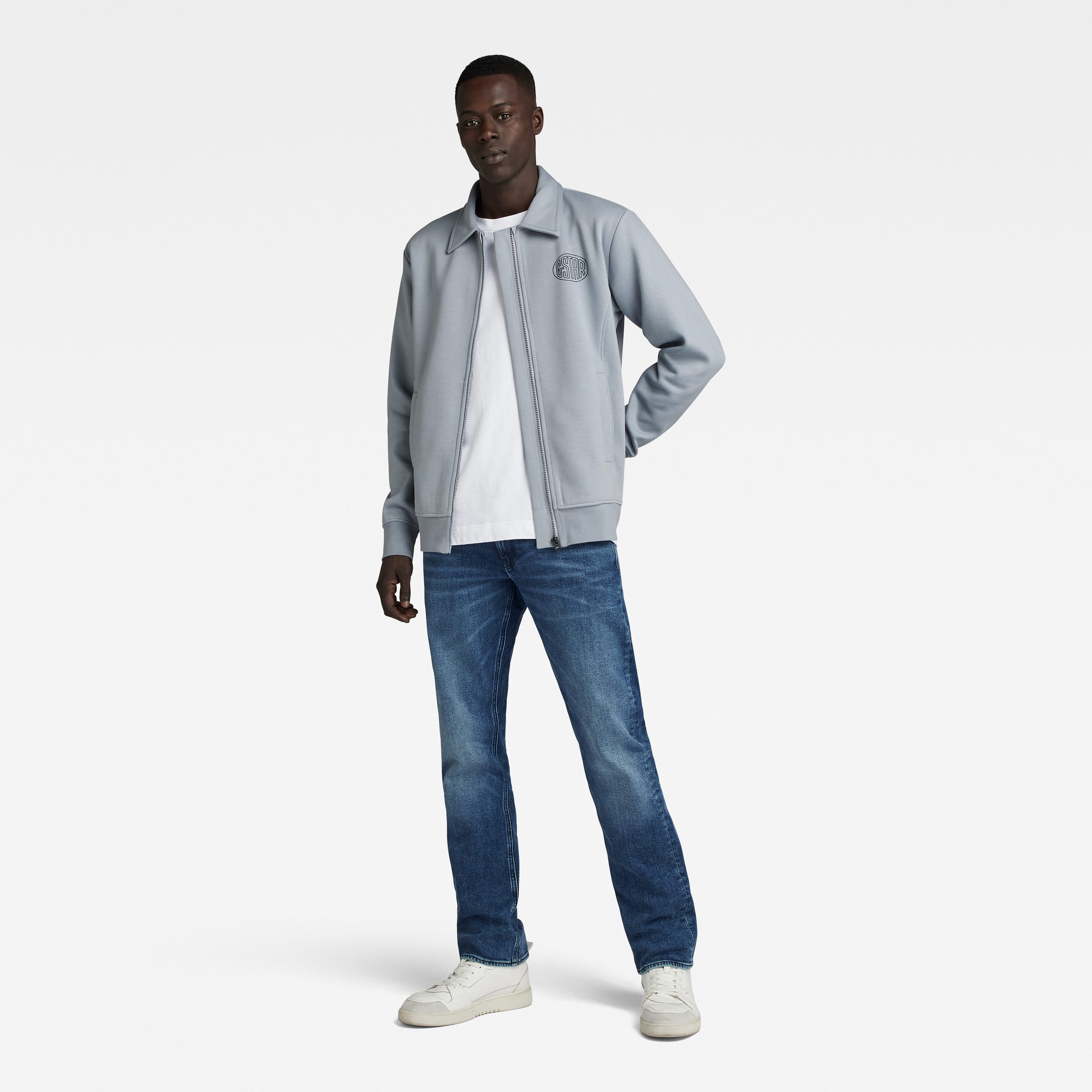 G-STAR Straight-Jeans Mosa Straight mit hellen günstig online kaufen