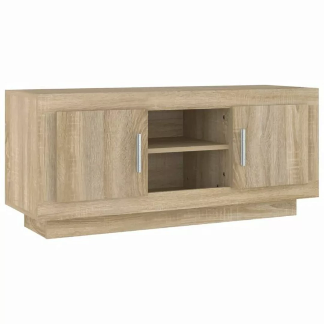 vidaXL TV-Schrank TV-Schrank Sonoma Eiche 102x35x45 cm Spanplatte Sideboard günstig online kaufen