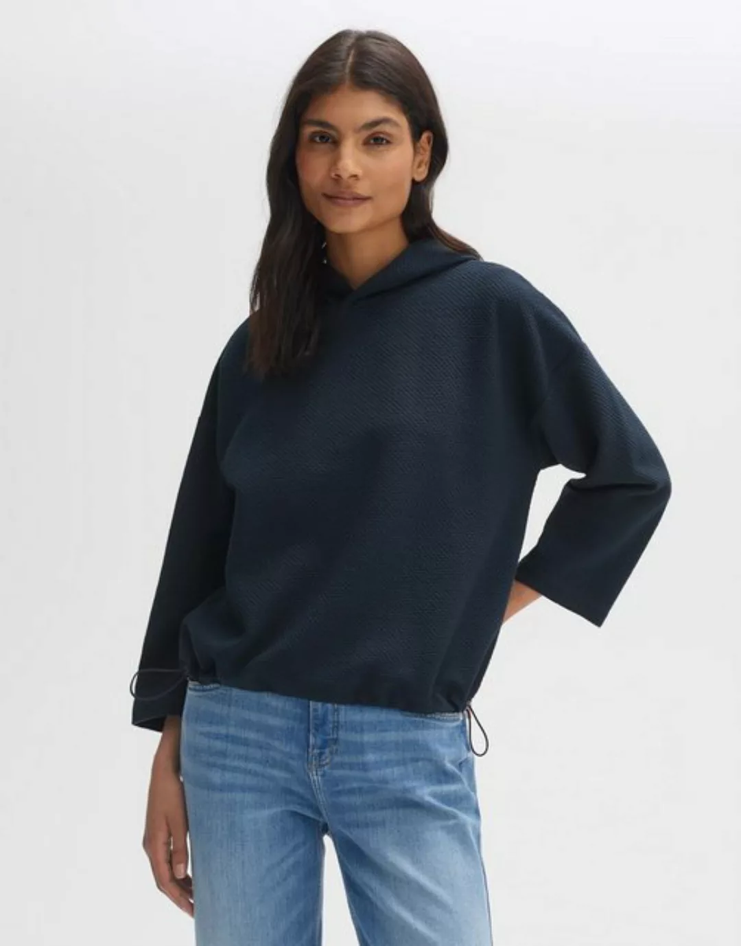 OPUS Sweatshirt Golloy coal blue günstig online kaufen