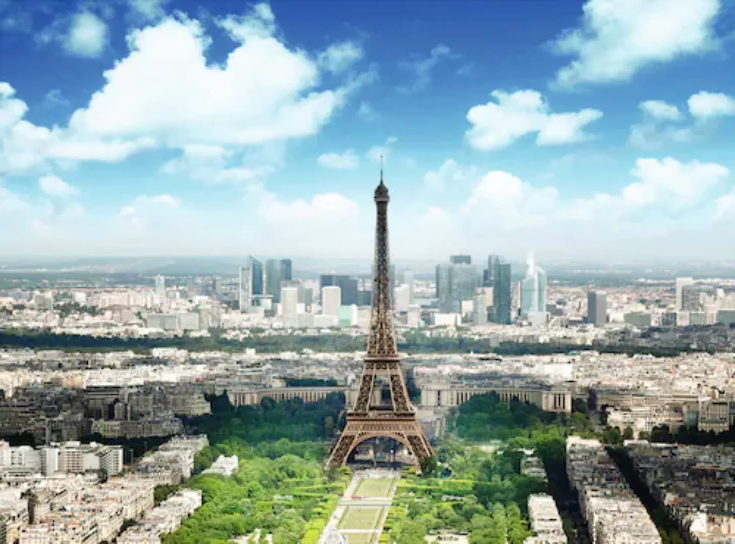 Papermoon Fototapete »Eiffel Tower« günstig online kaufen