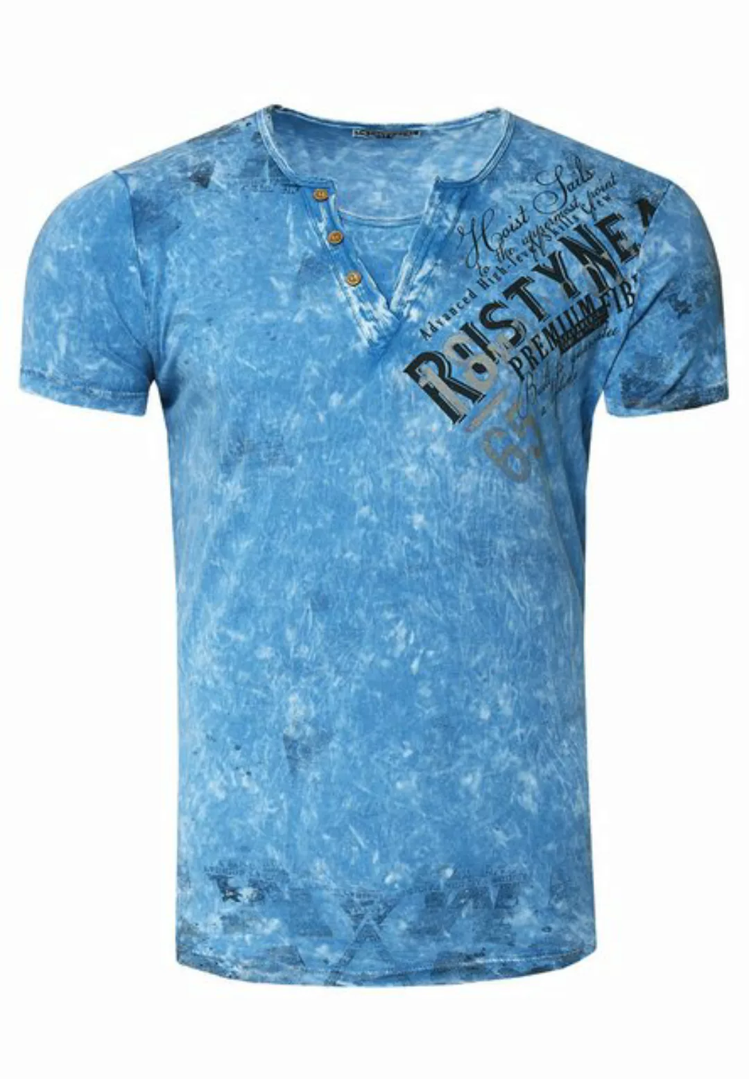 Rusty Neal T-Shirt im coolen Used-Look-Design günstig online kaufen