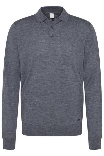 bugatti Langarm-Poloshirt, aus reiner Merinowolle günstig online kaufen