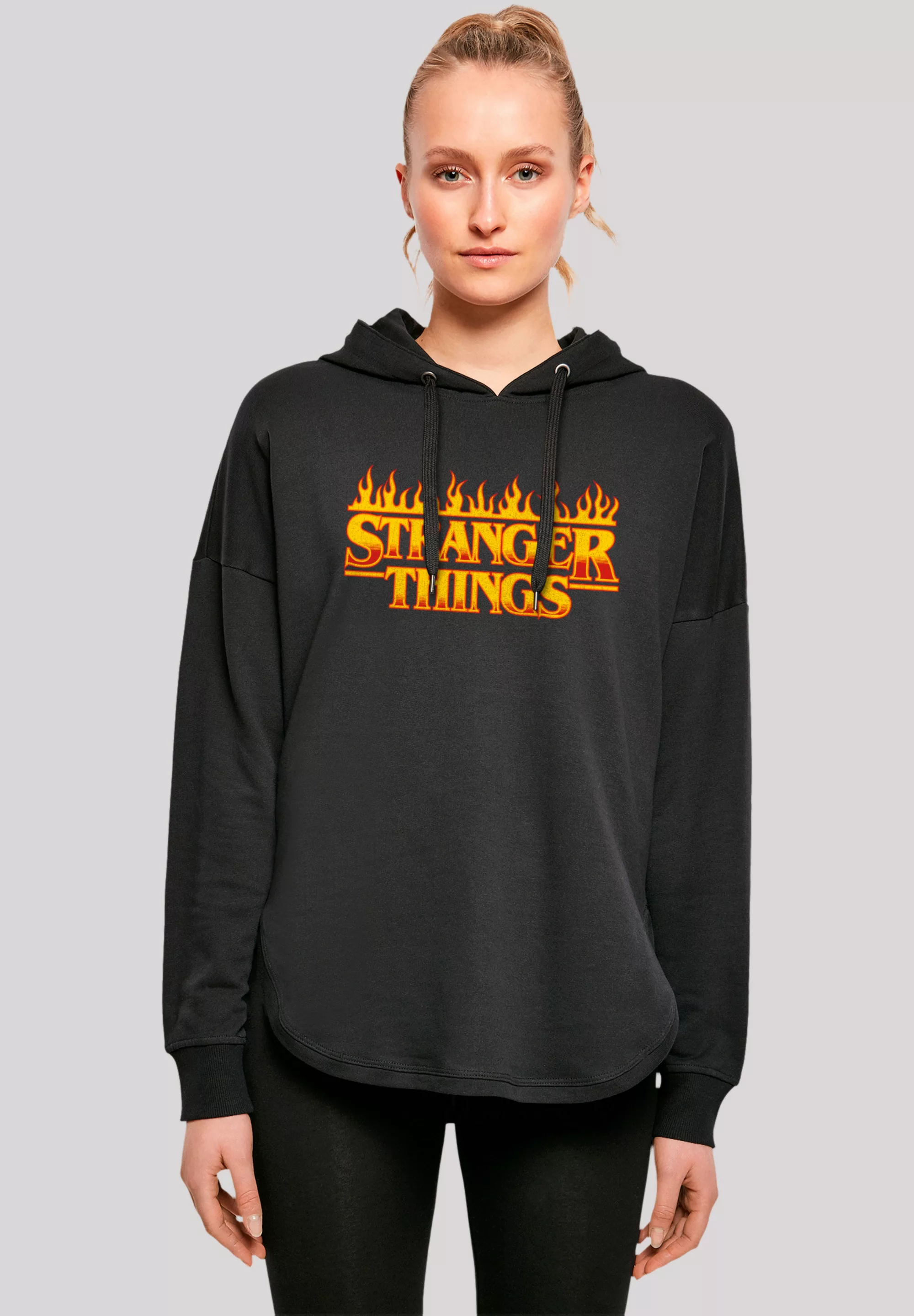 F4NT4STIC Kapuzenpullover "Stranger Things Fire Logo Women Netflix TV Serie günstig online kaufen