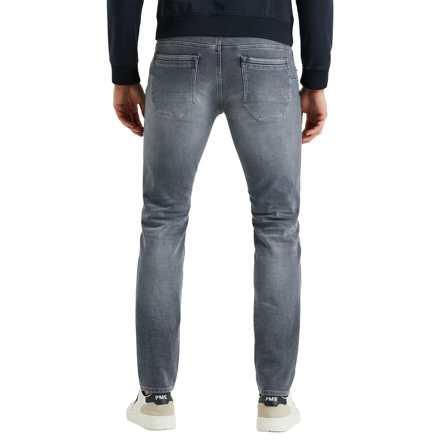 PME Legend Herren Jeans NIGHTFLIGHT - Low Waist - Regular Fit - Blau Grau günstig online kaufen