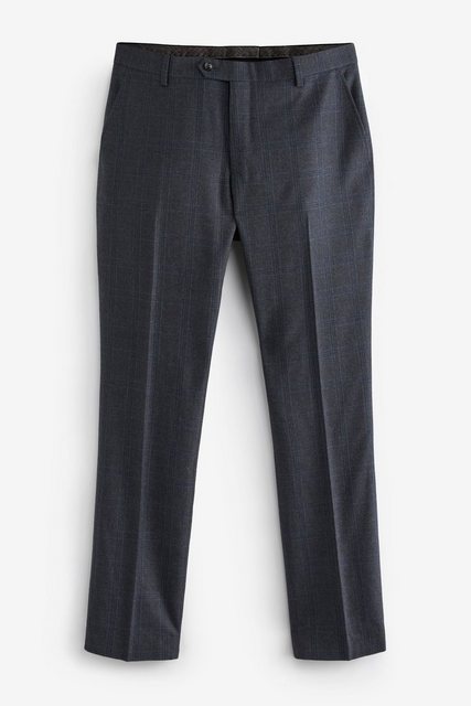 Next Anzughose Signature Slim Fit Empire Mills Hose mit Karos (1-tlg) günstig online kaufen